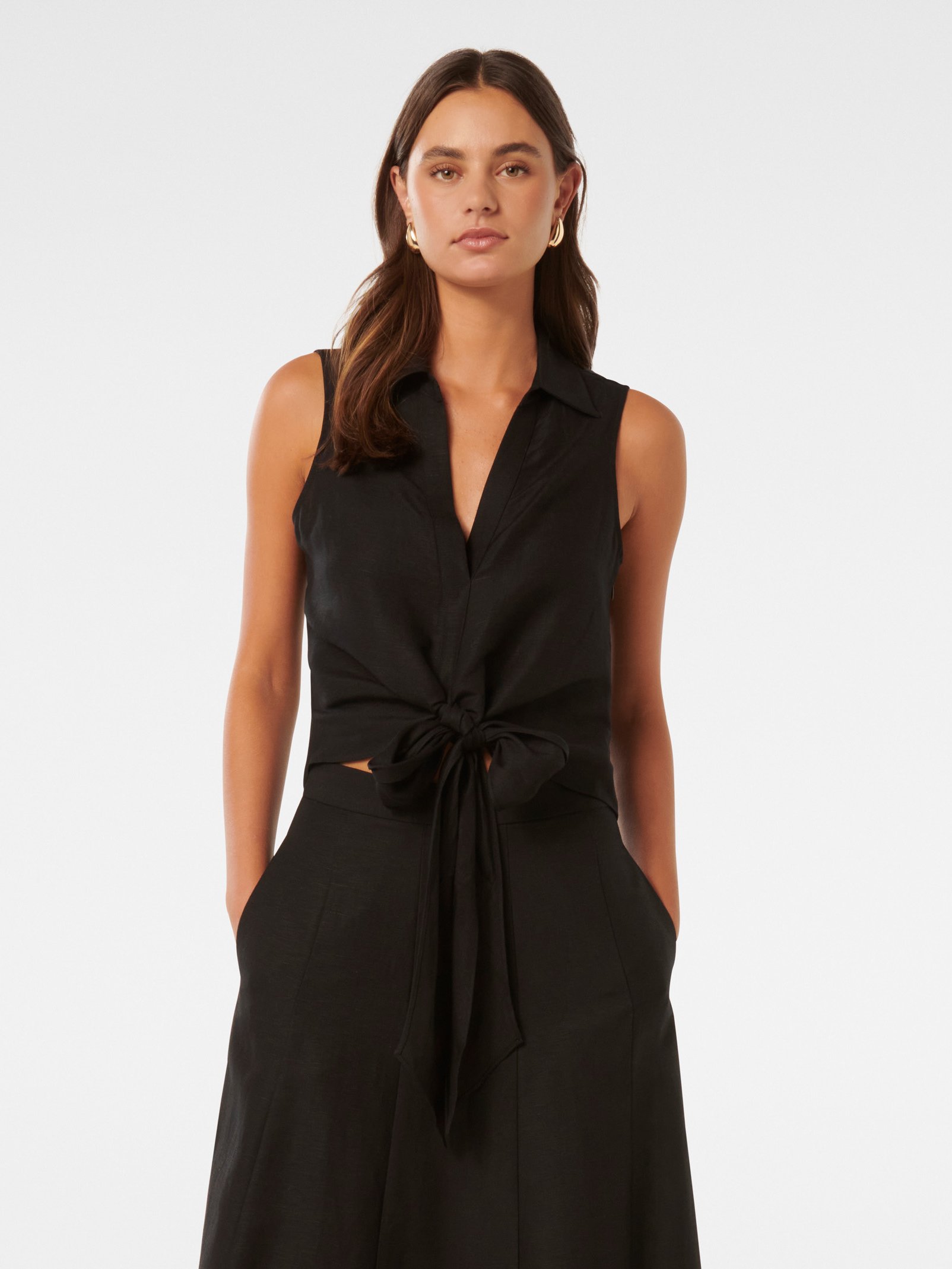 Tanya Tie Front Shirt