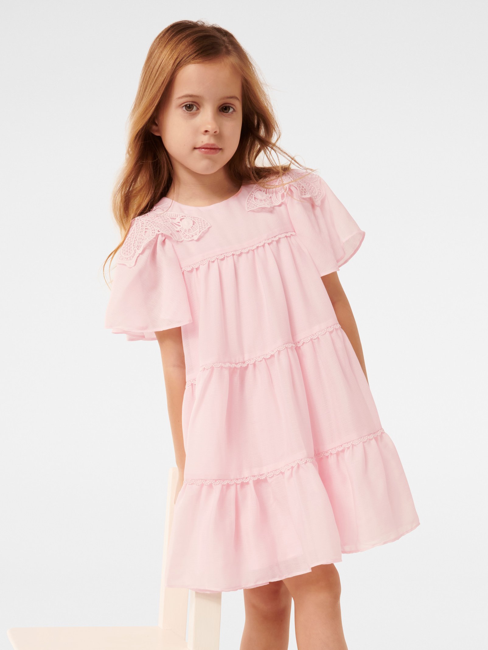 Shauna Tiered Girls Dress