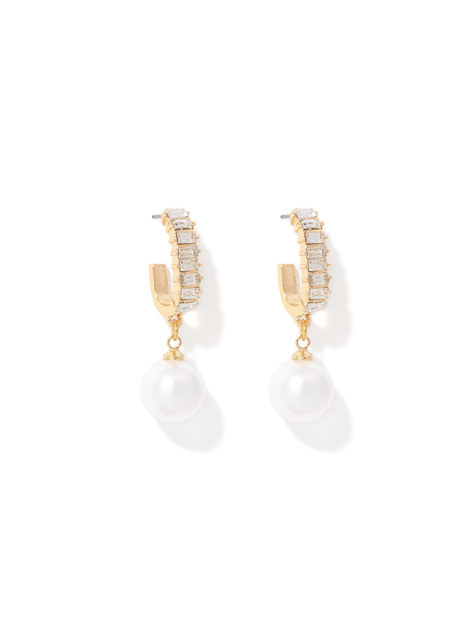 Tina Crystal Pearl Earring