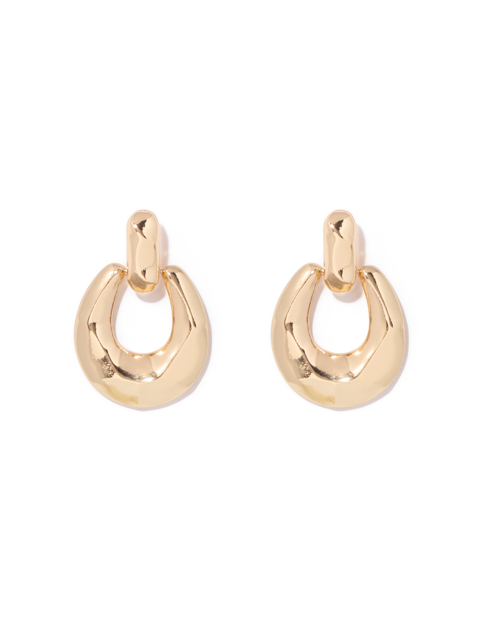 Mari Metal Drop Earring