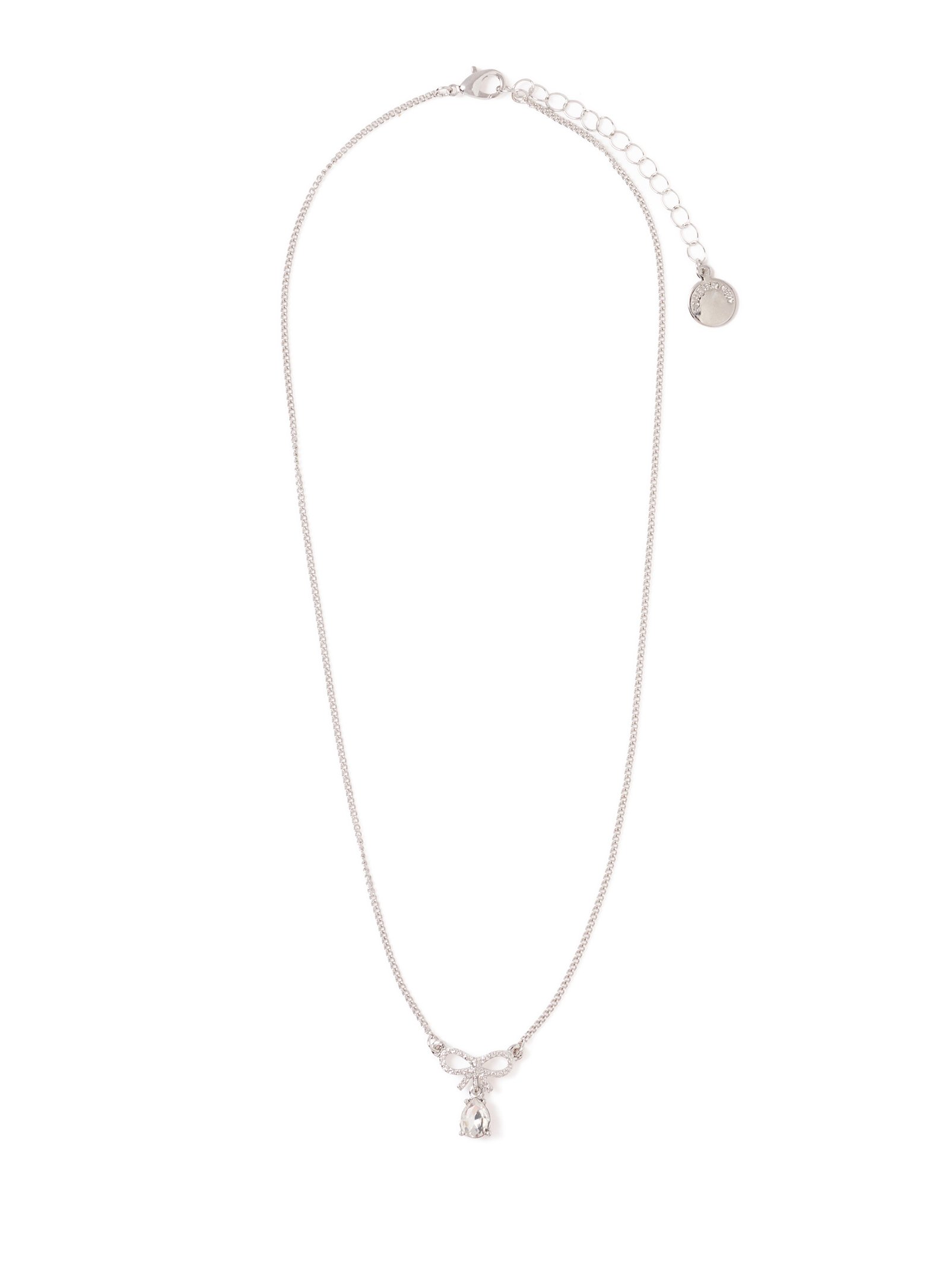 Camila Crystal Bow Necklace