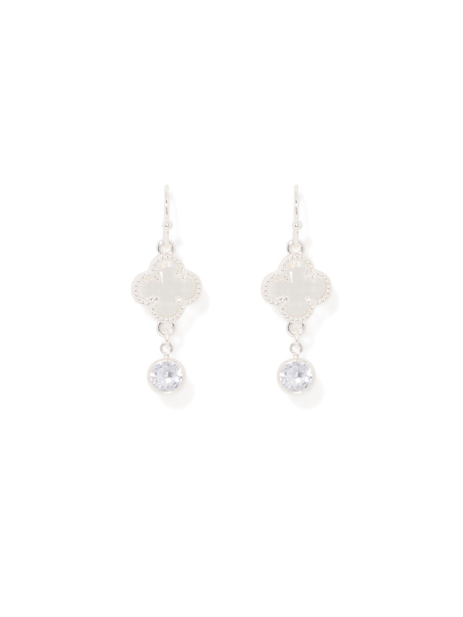 Clover Crystal Earring