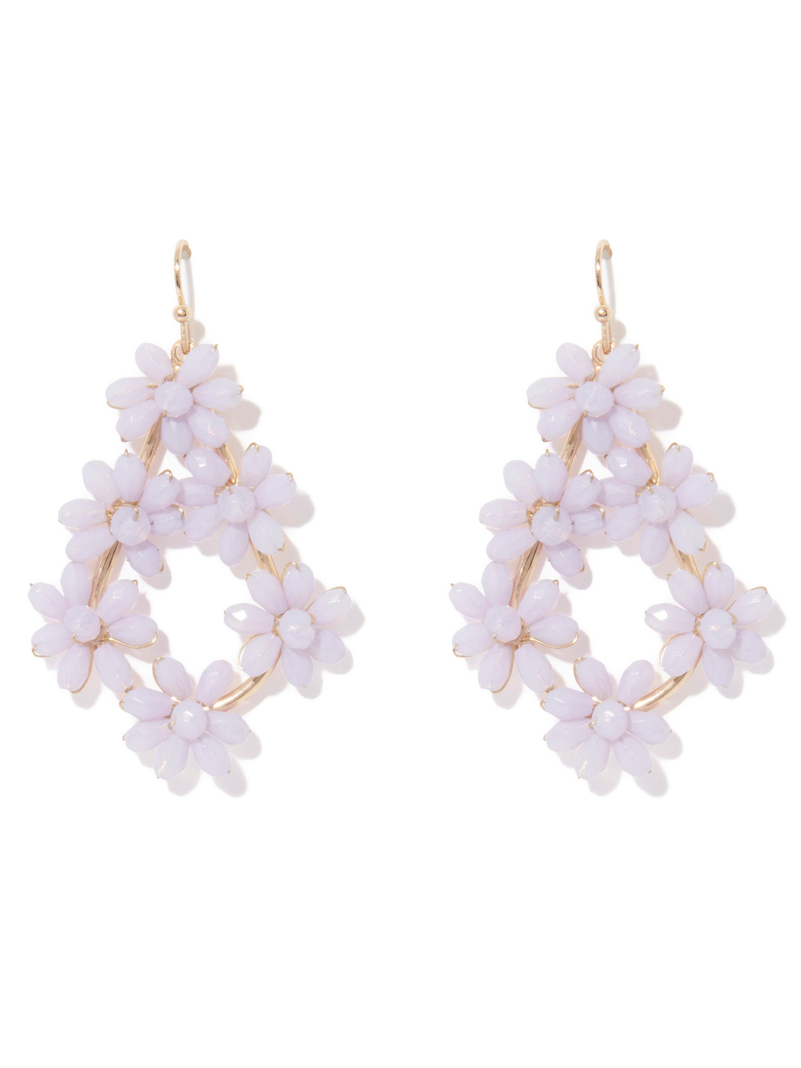 Yvonne Facet Flower Earring