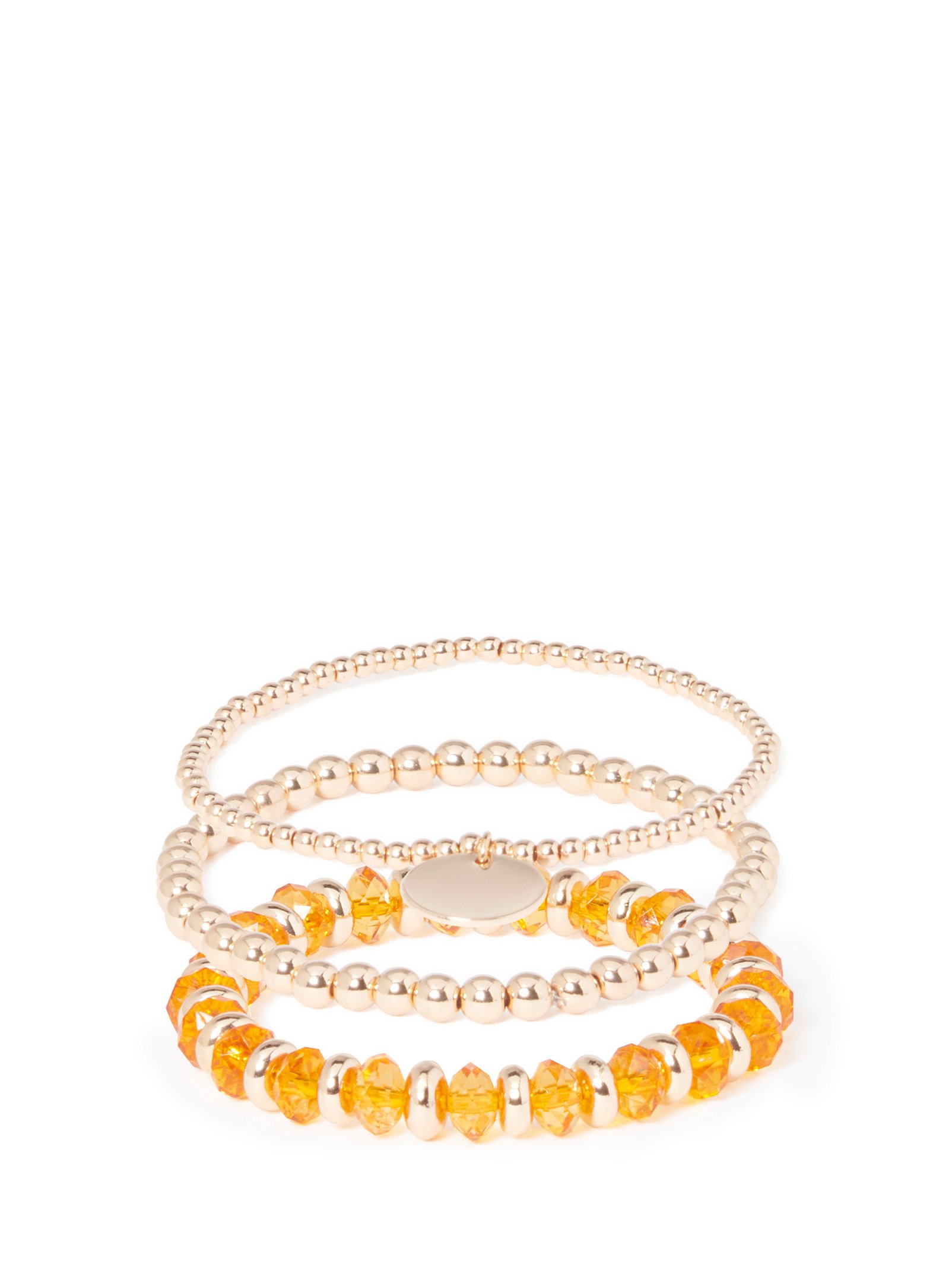 Jade Stretch Bead Pack Bracelet