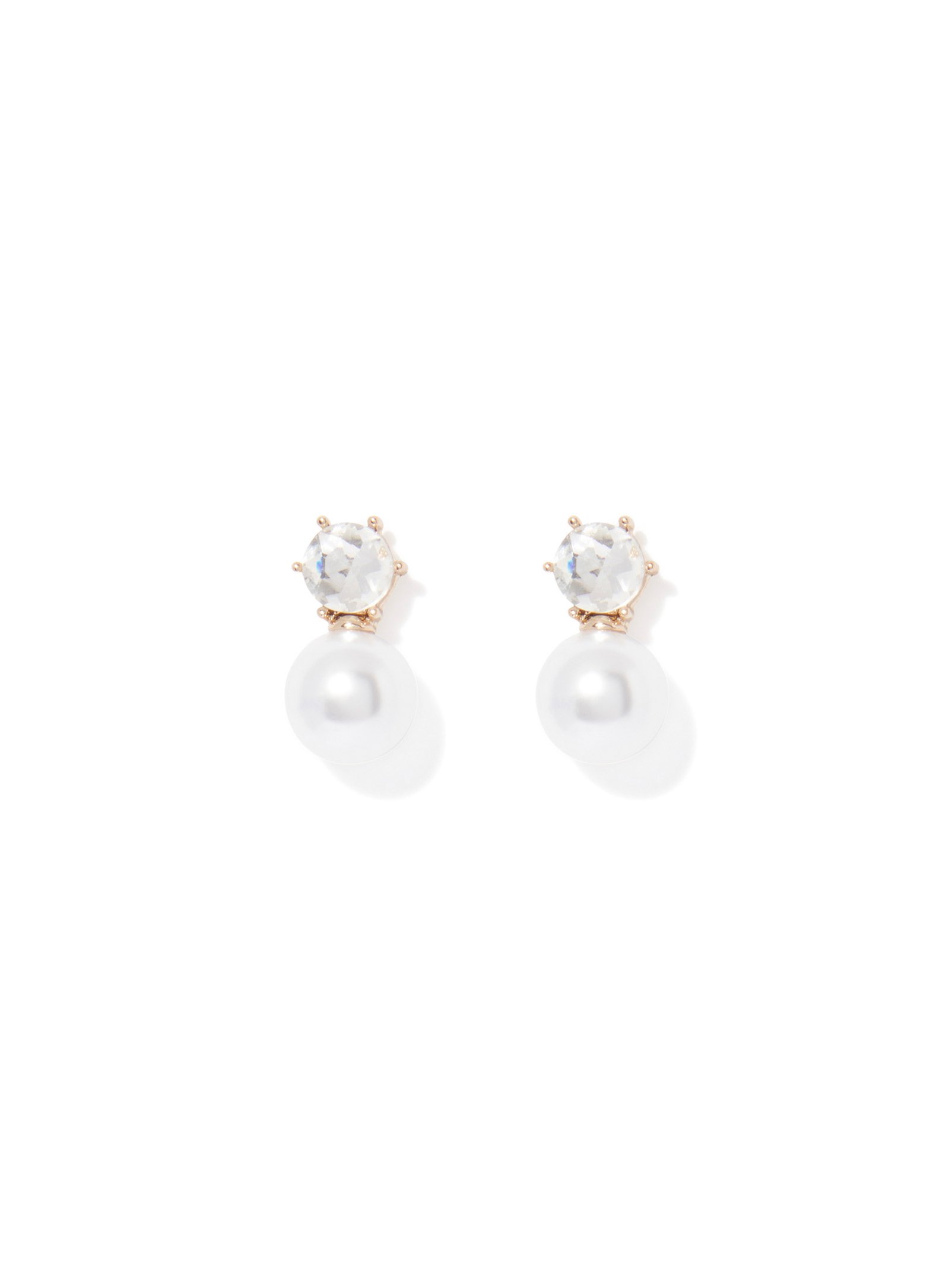 Milana Pearl & Crystal Stud