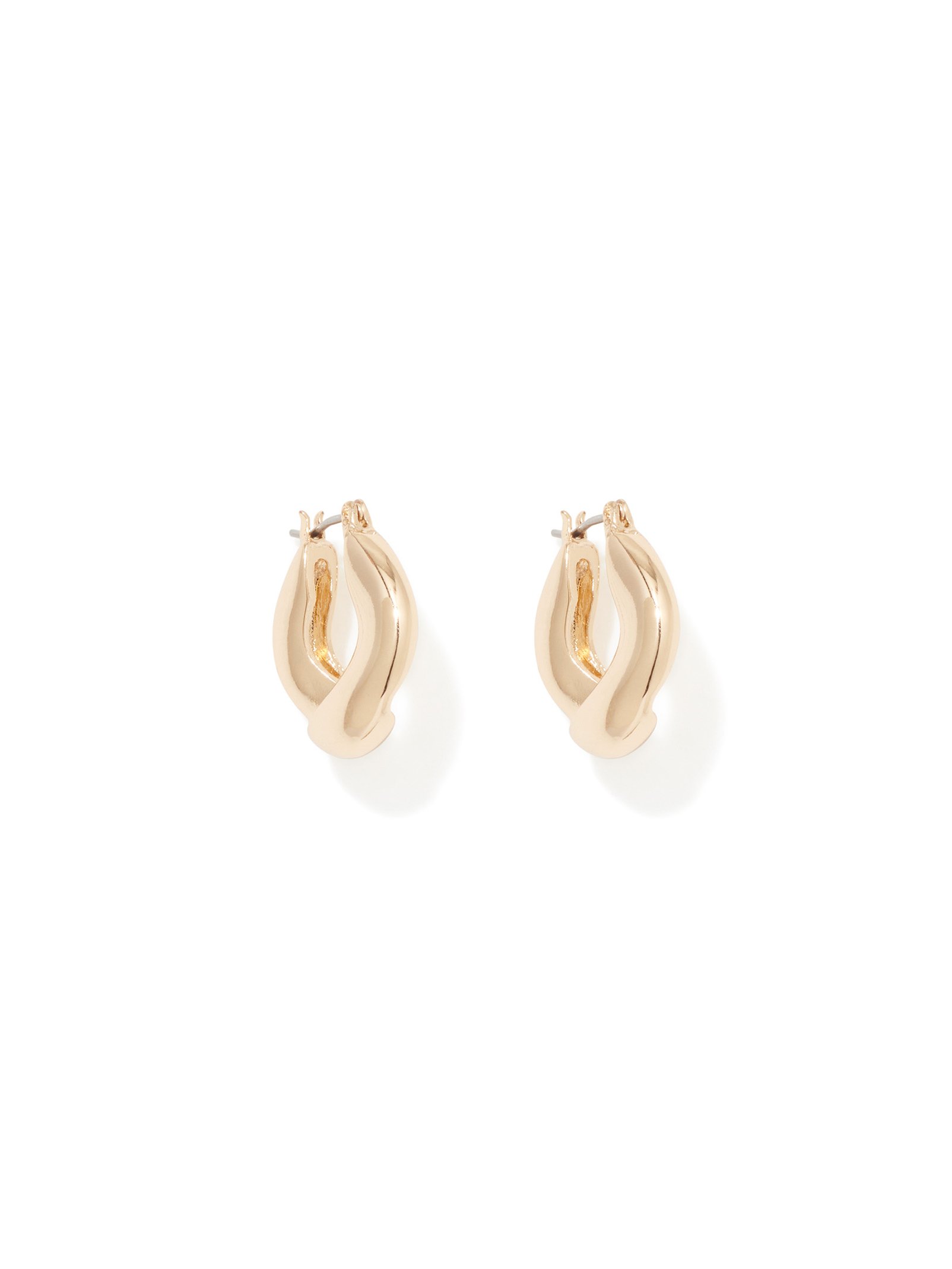 Georgi Gold Plated Hoop Earring