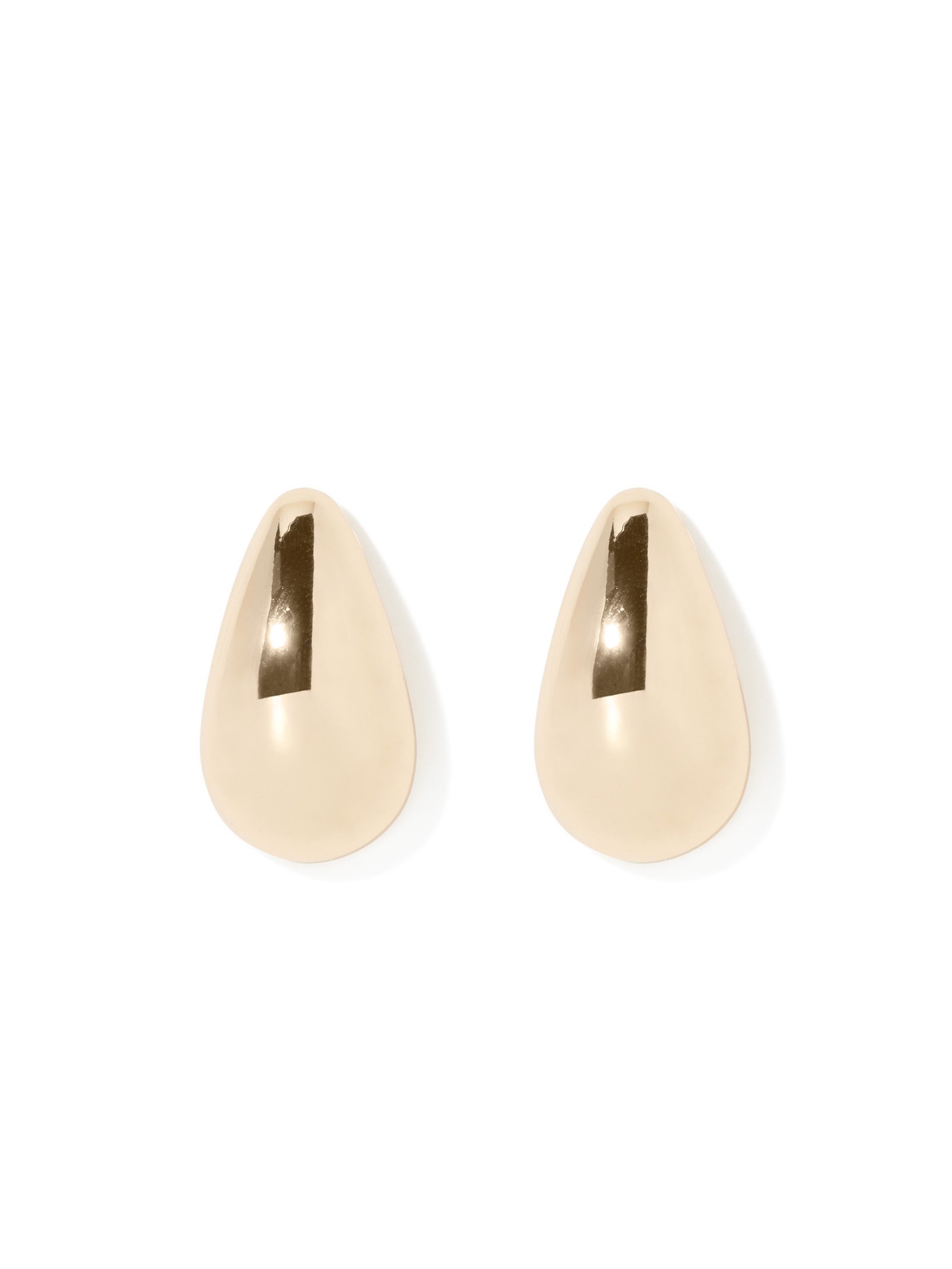 Signature Arli Chubby Gold Hoop Earring
