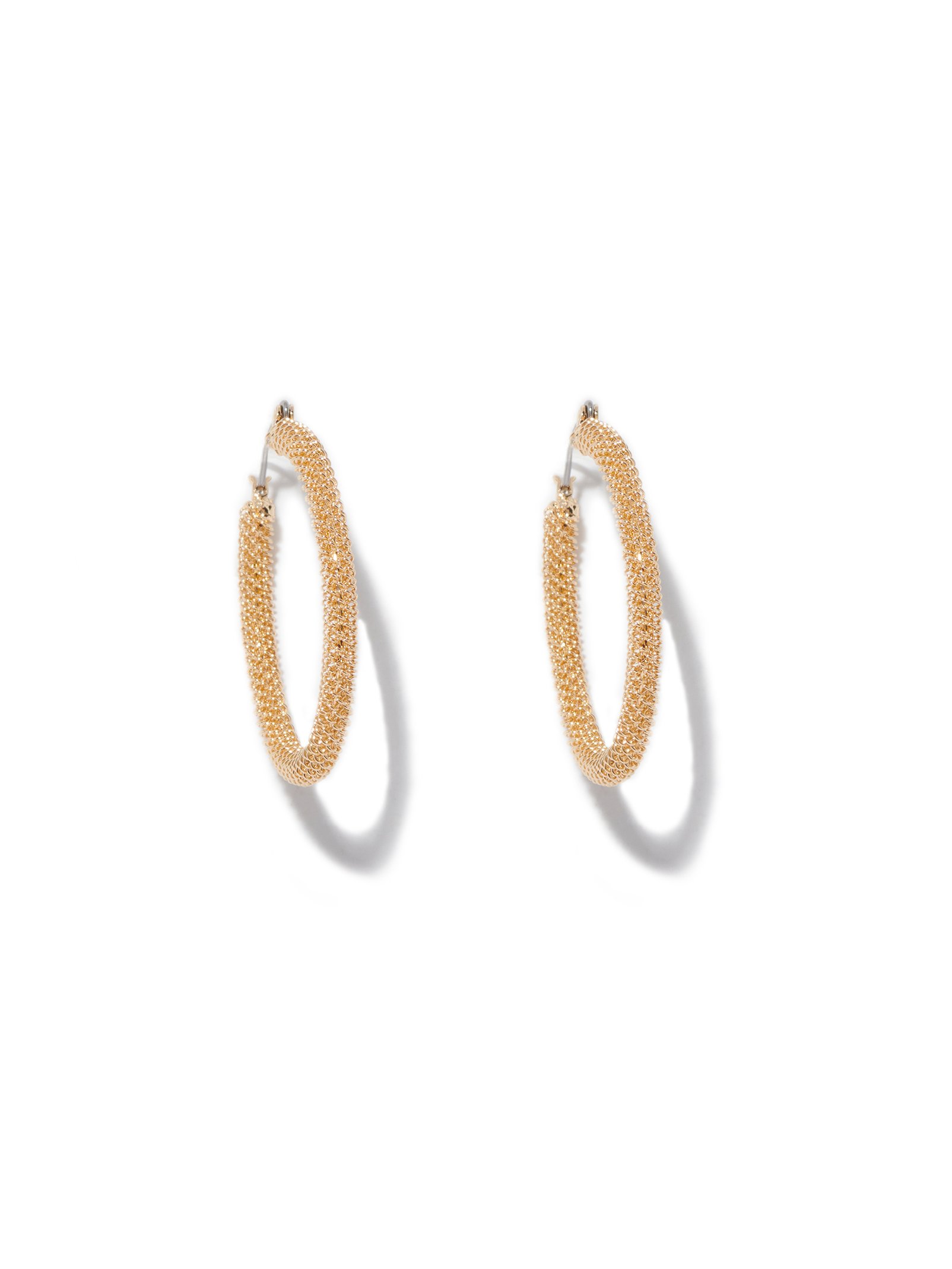 Tahlia Textured Hoop Earring