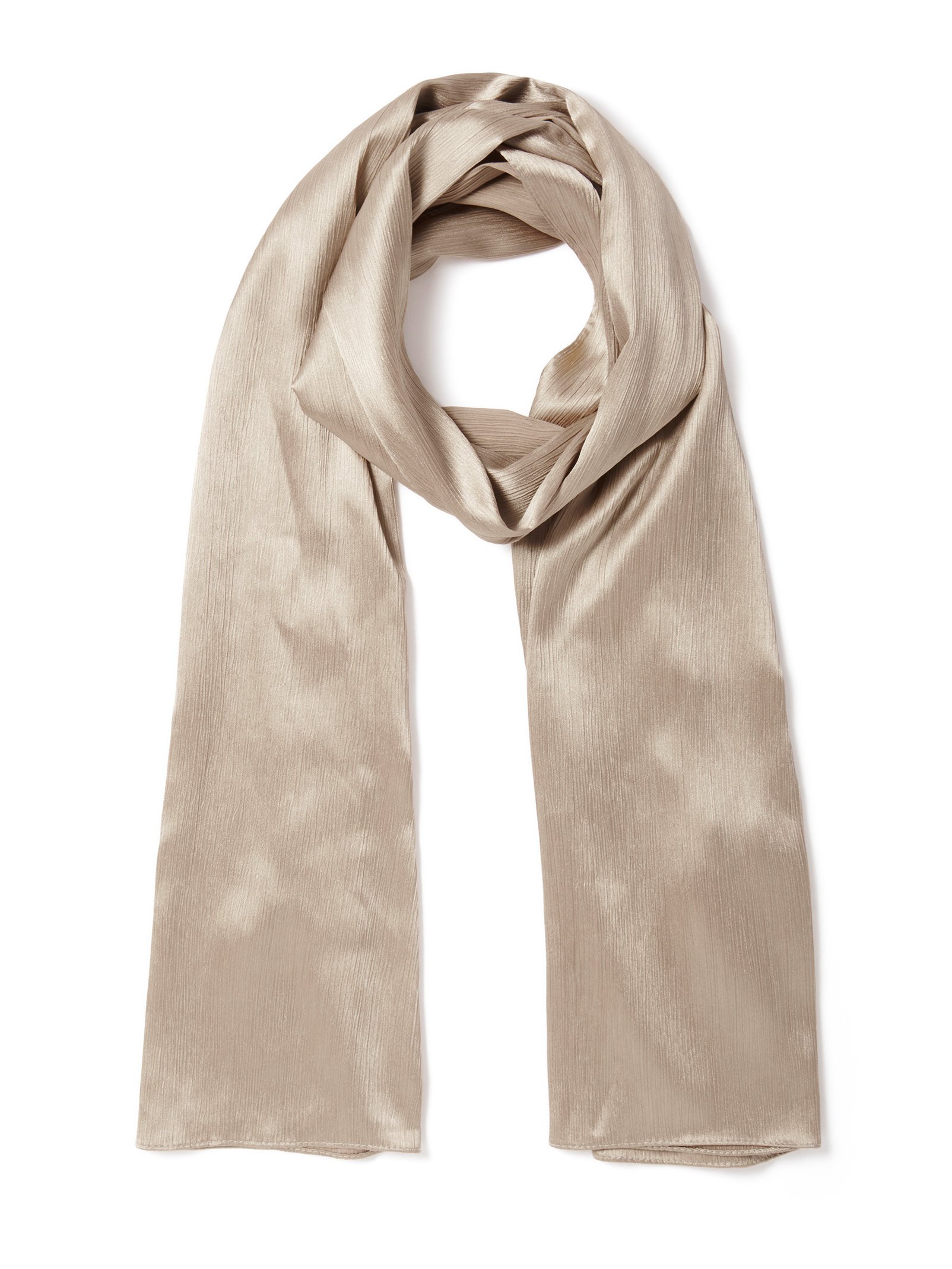 Cora Crinkle Satin Scarf