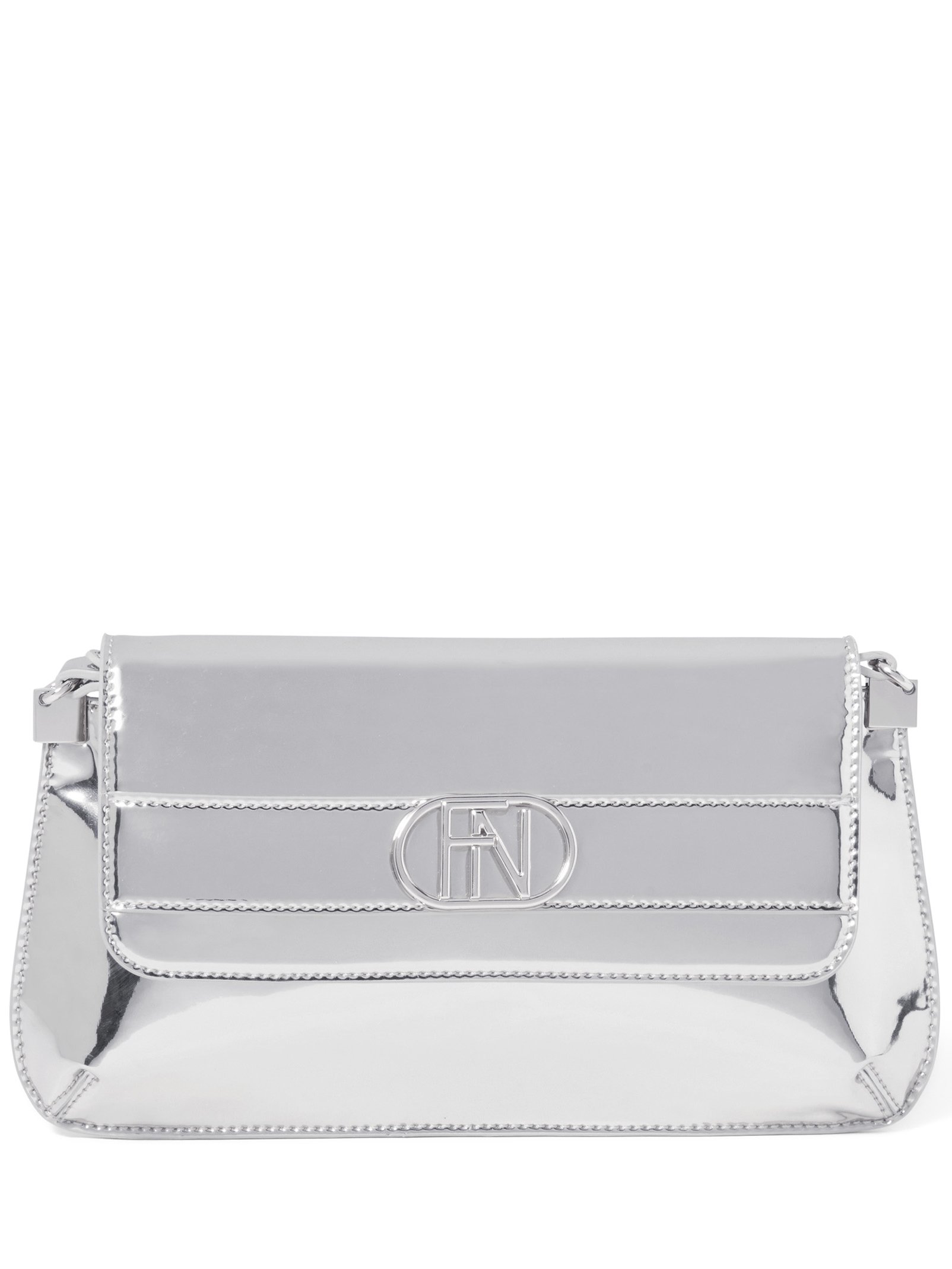 Signature Shiloh Sleek Plate Shoulder Bag