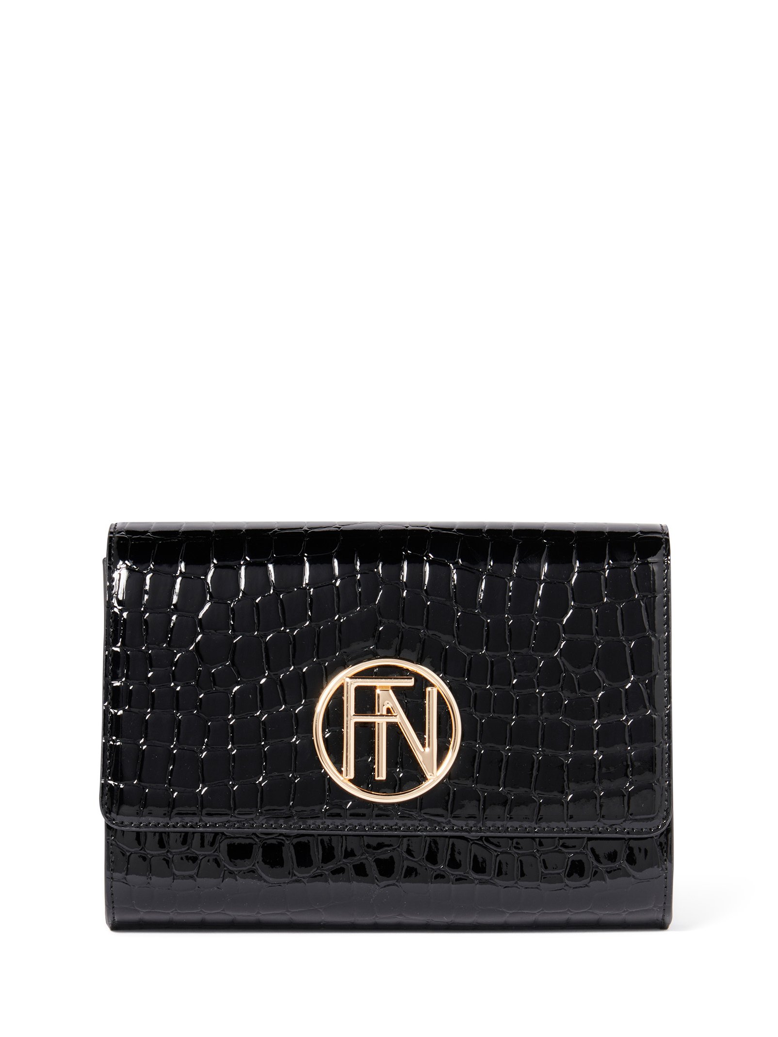 Signature Rosa Round Hardware Clutch