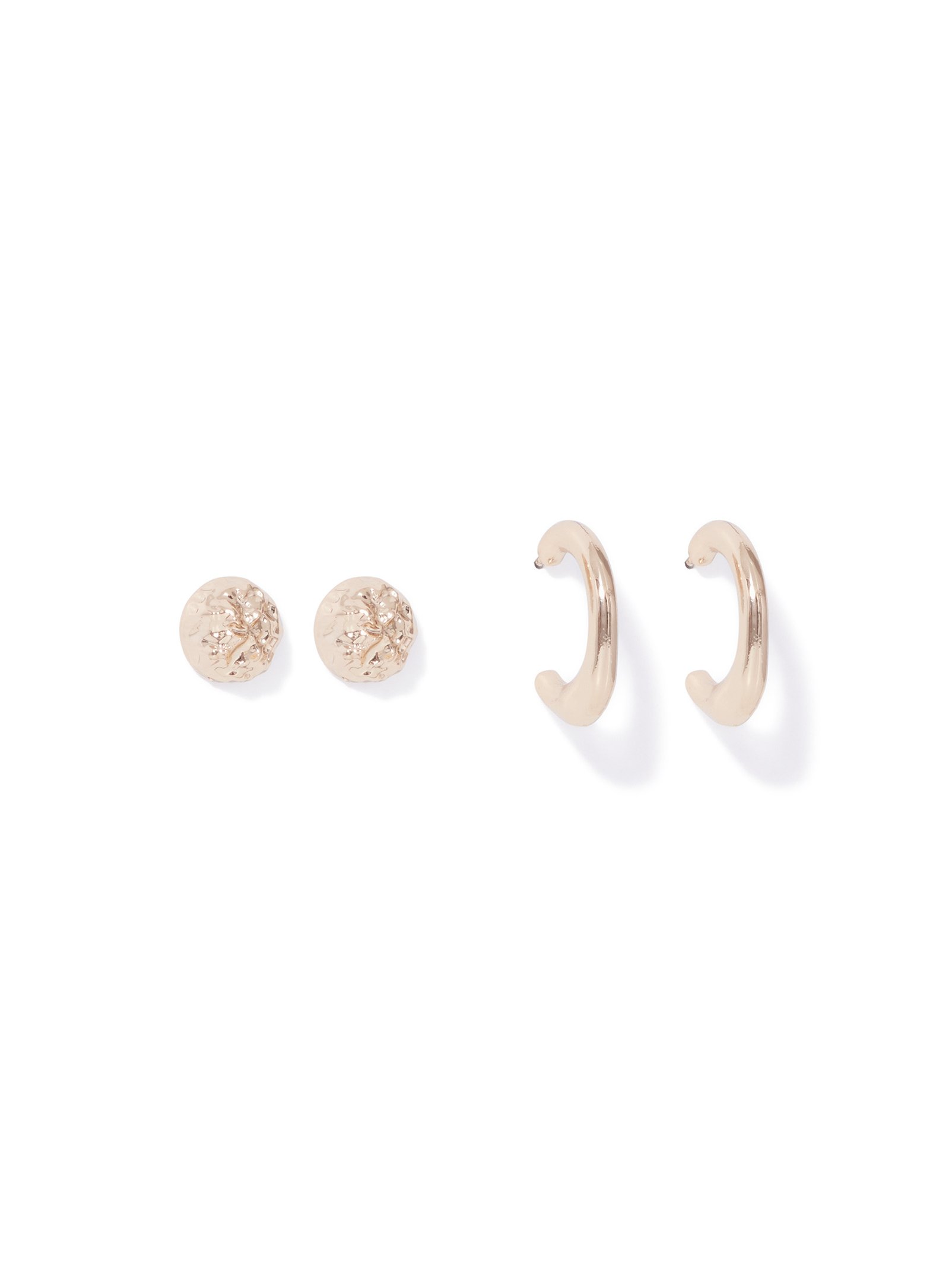 Saffron Stud & Hoop Multi Pack