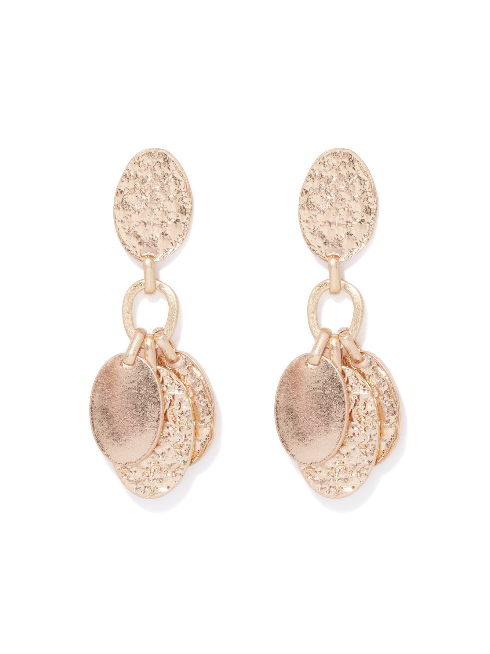 Signature Darielle Disc Earring
