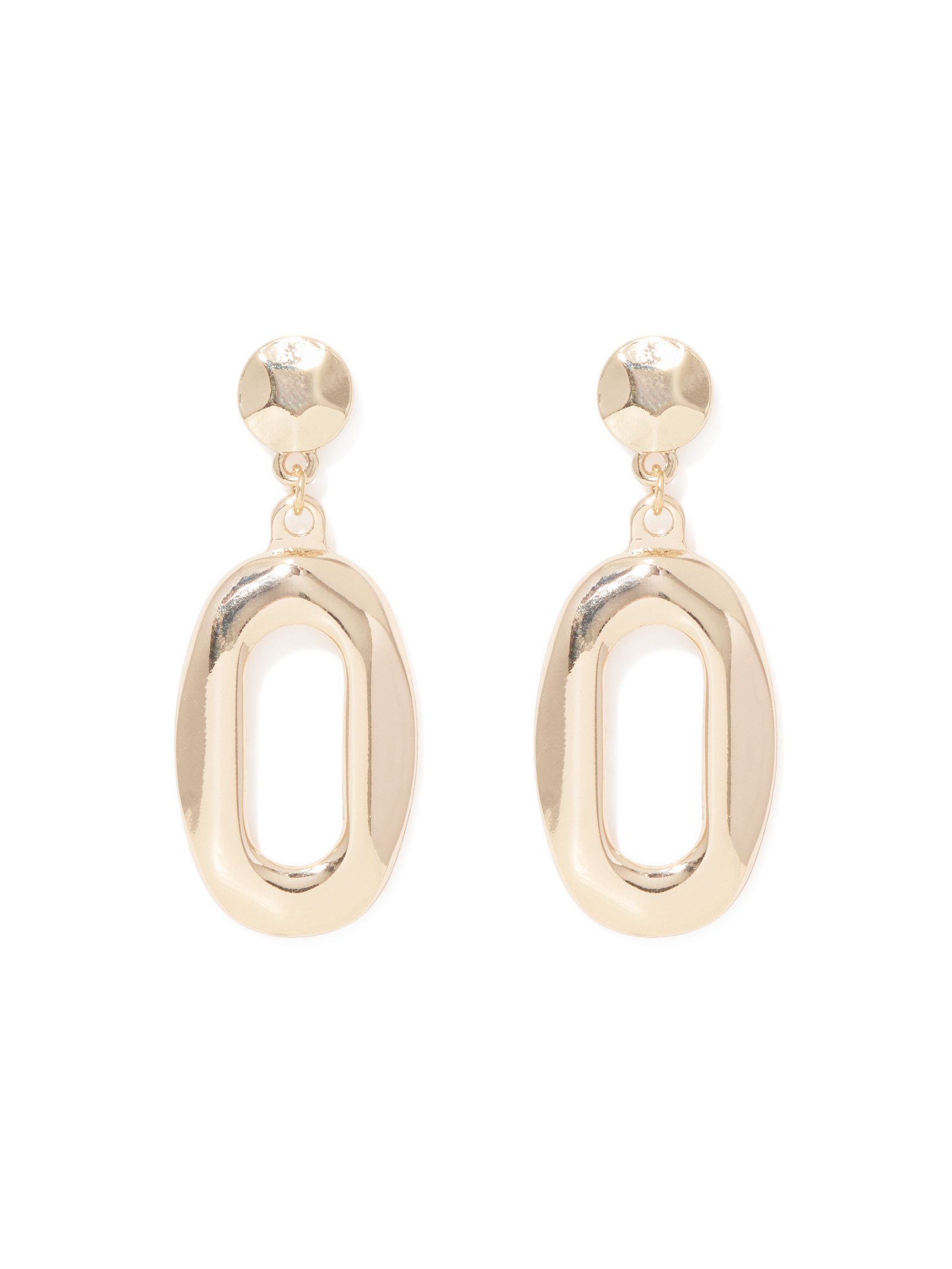 Liora Textured Drop Earring
