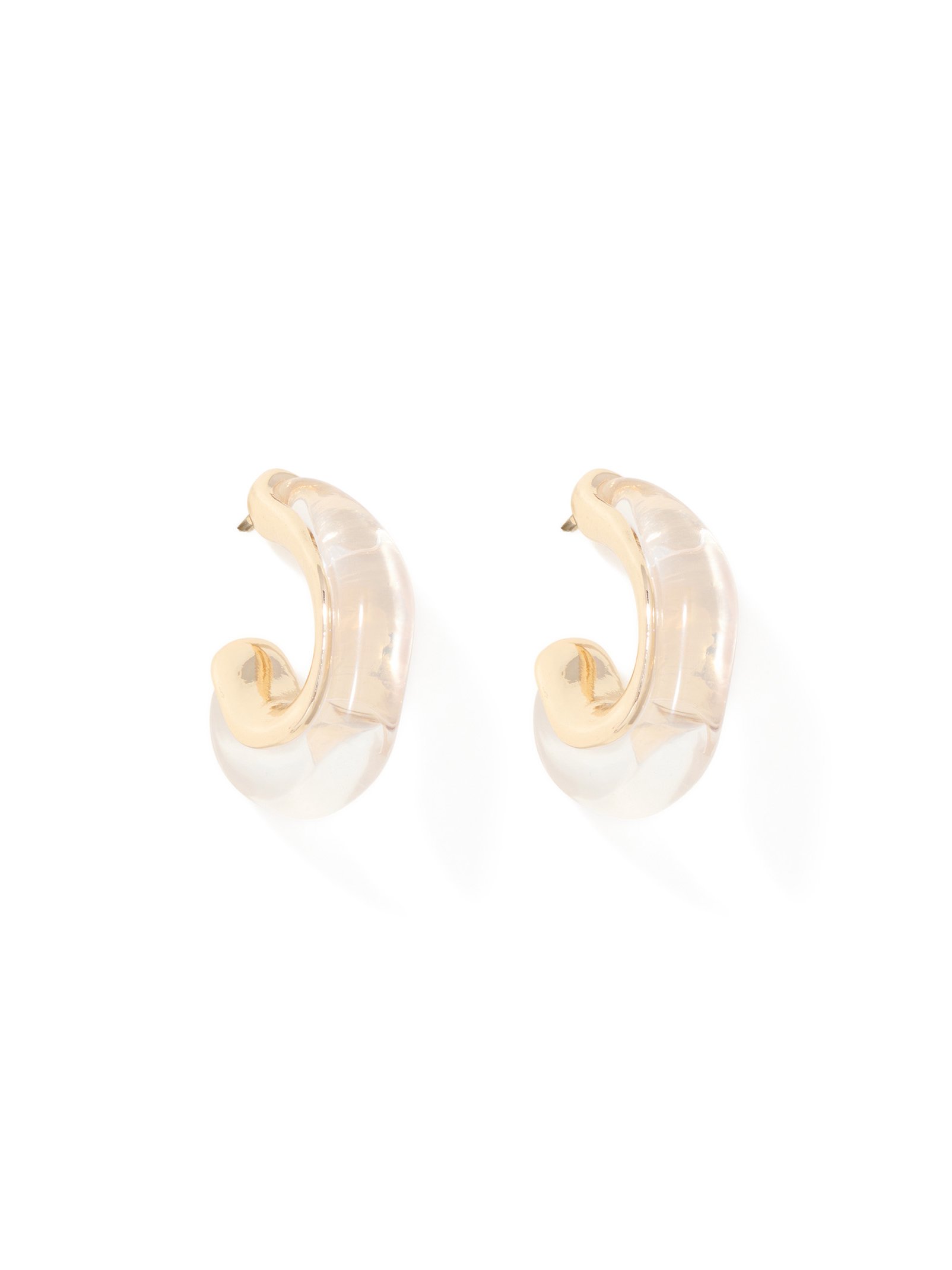 Azura Clear Acrylic Drop Earring