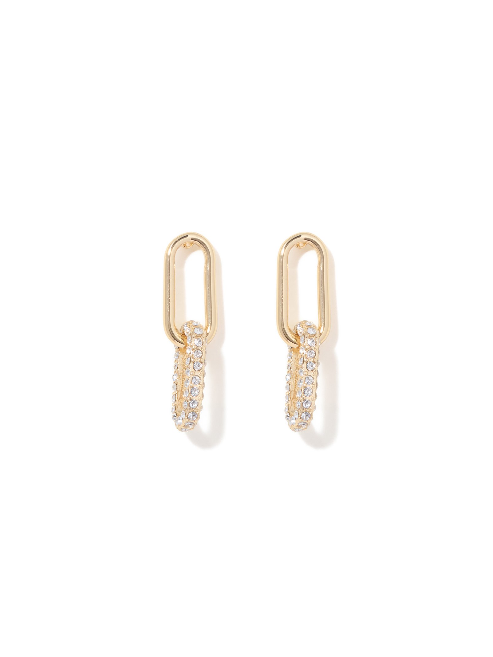 Malani Metal & Stone Link Earring