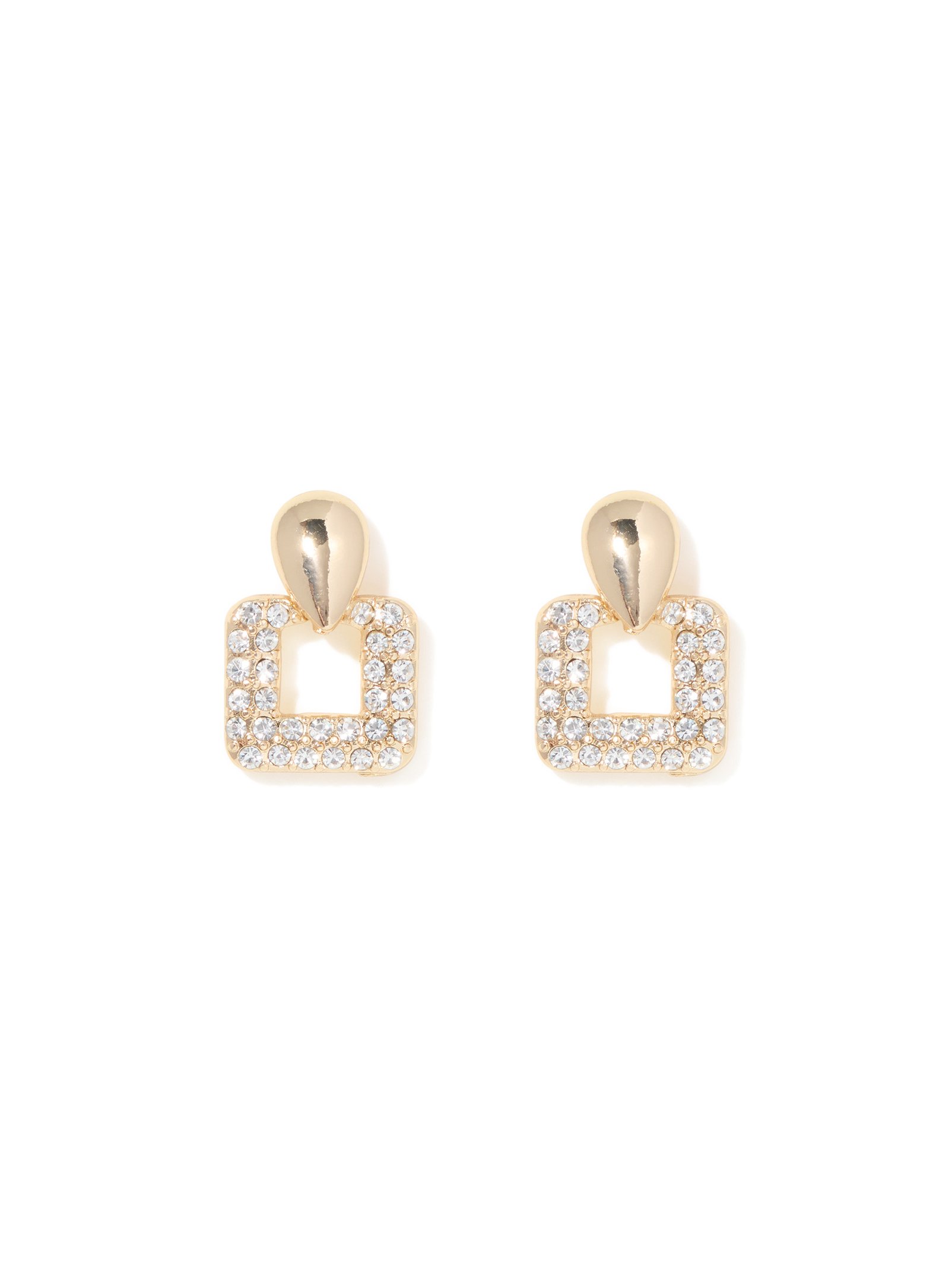 Shay Square Stone Earring