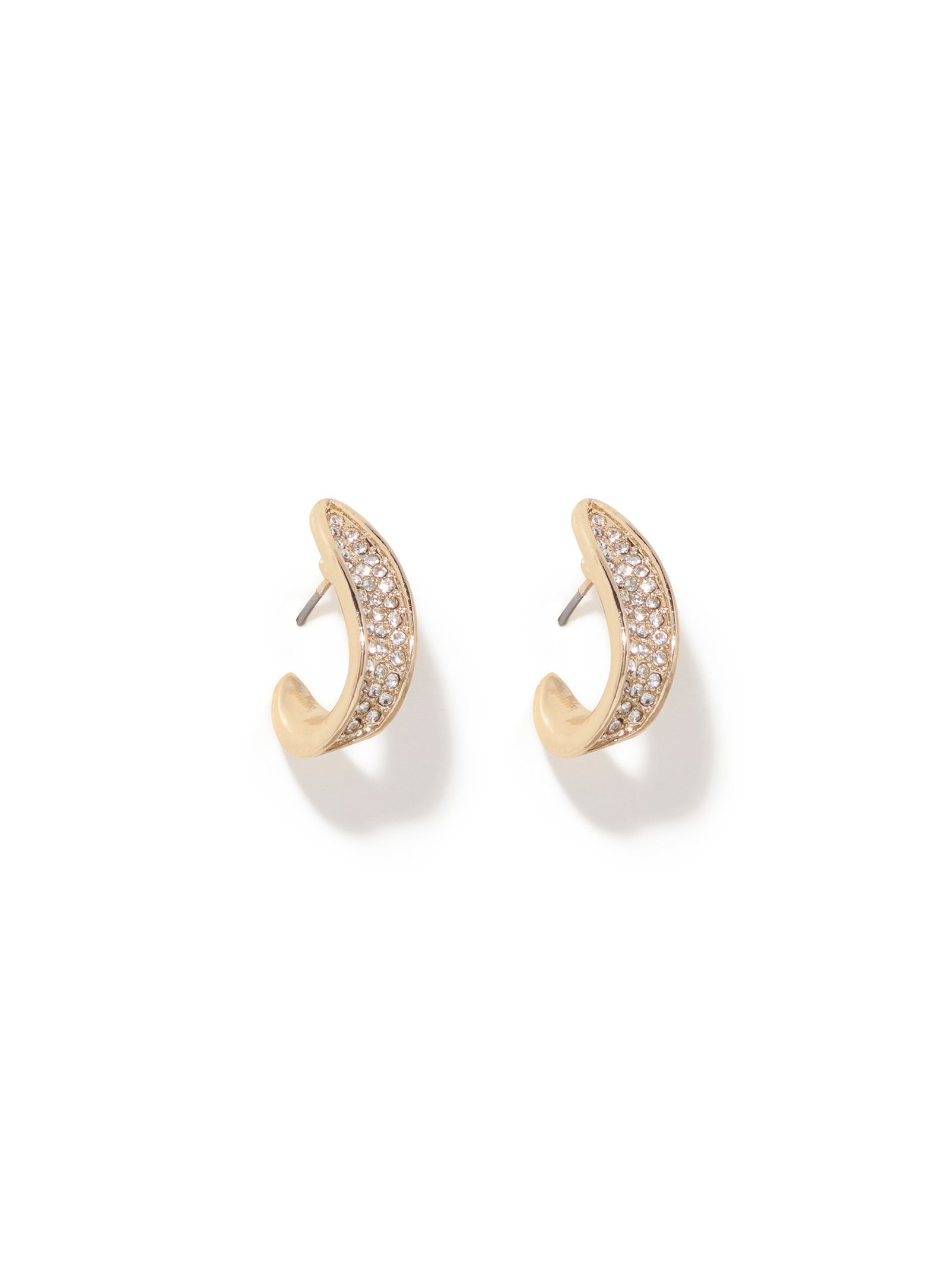 Shea Stone Curve Loop Earring