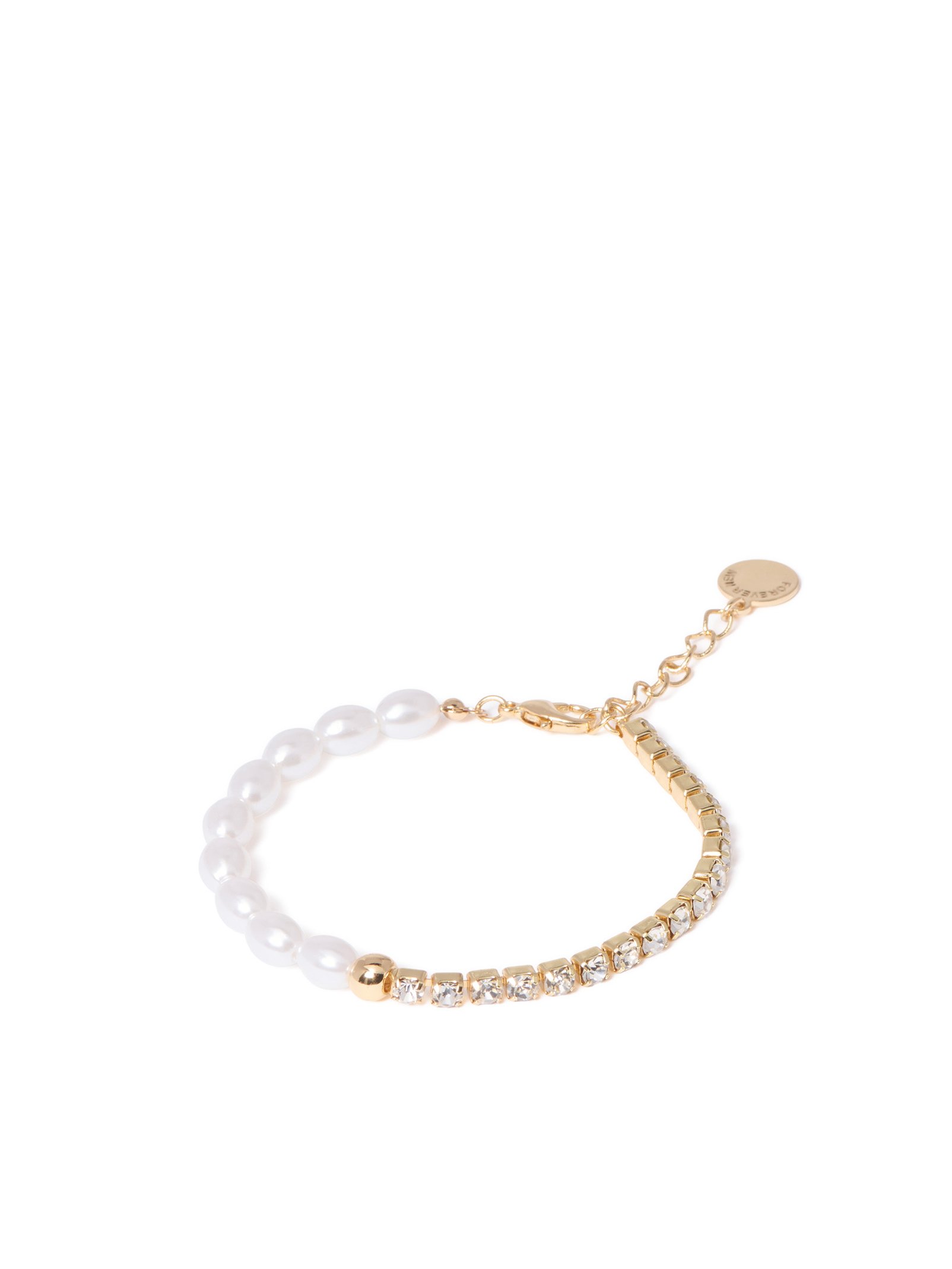 Gigi Glass Pearl Bracelet