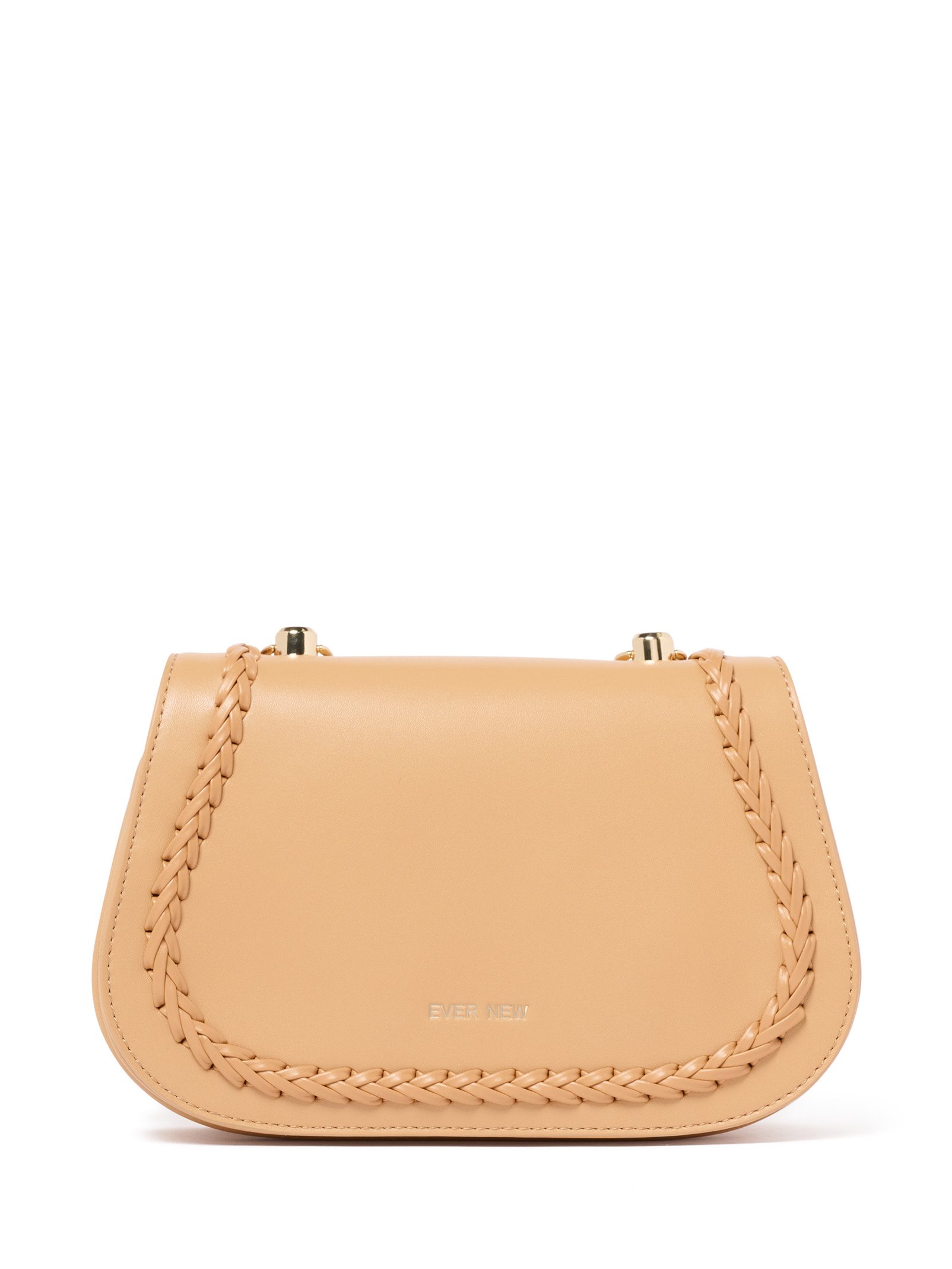 Cass Weave Detail Crossbody Bag
