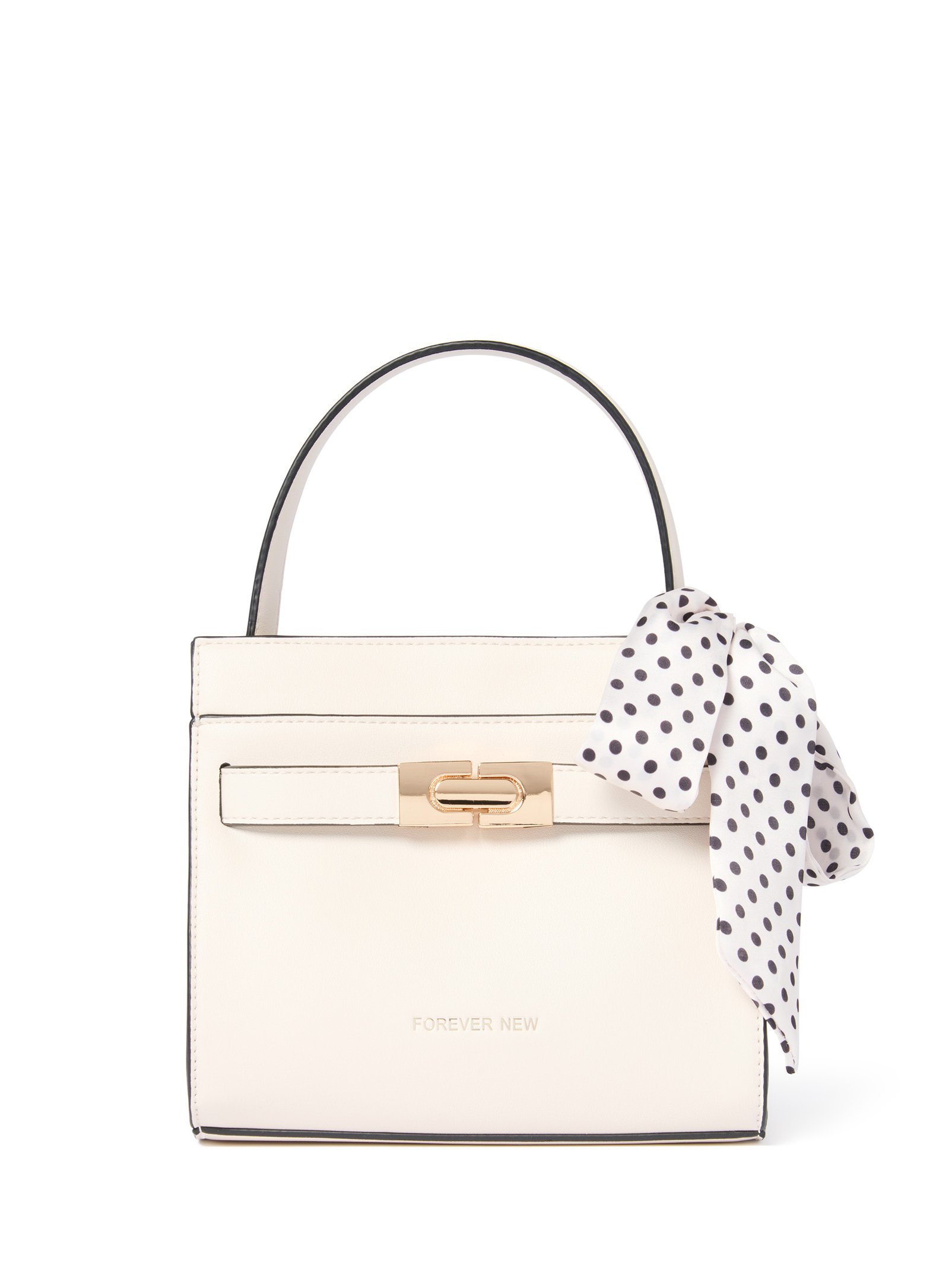 Serin Small Lock Top Handle Bag