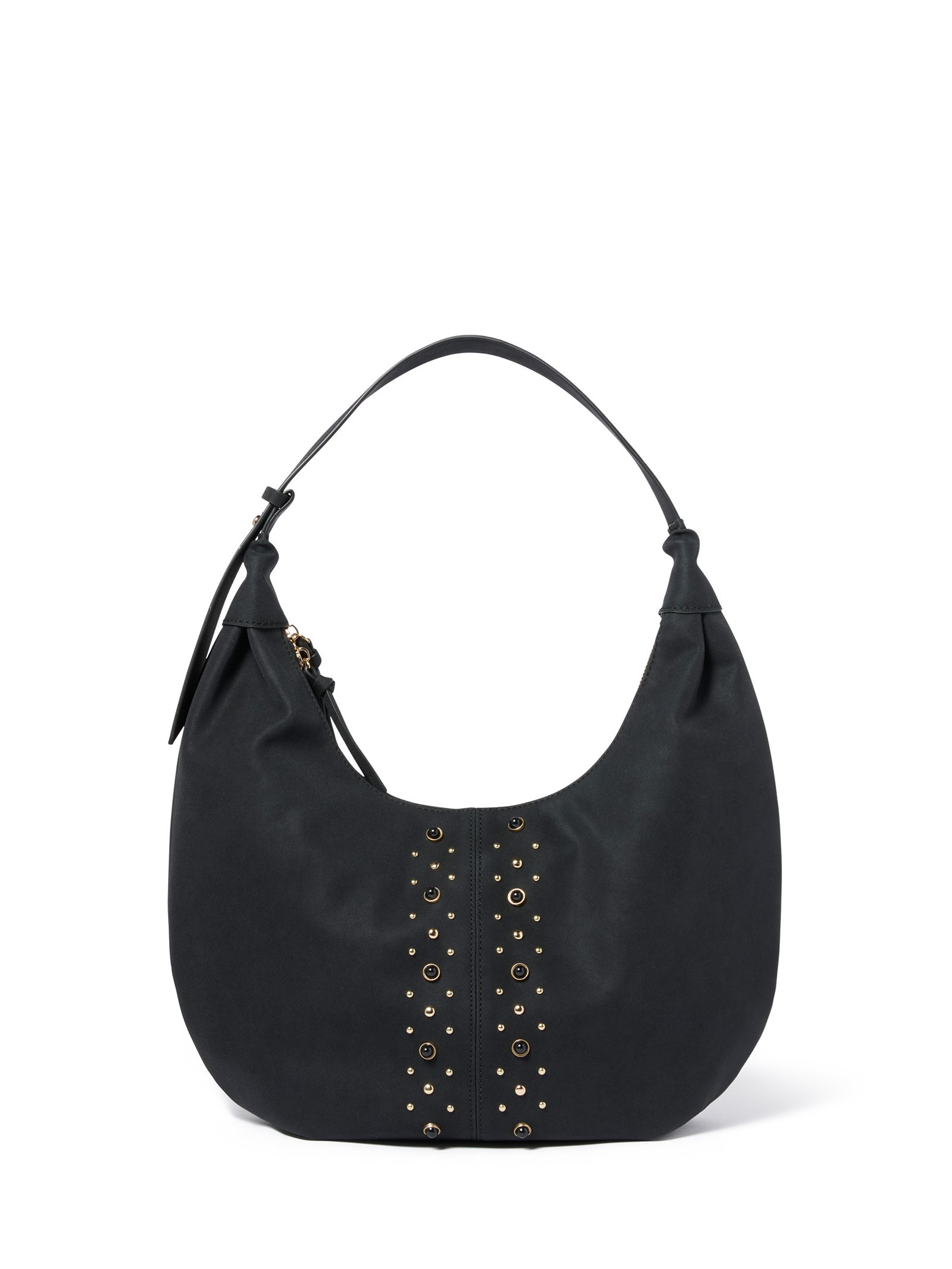 Sable Studded Hobo Bag