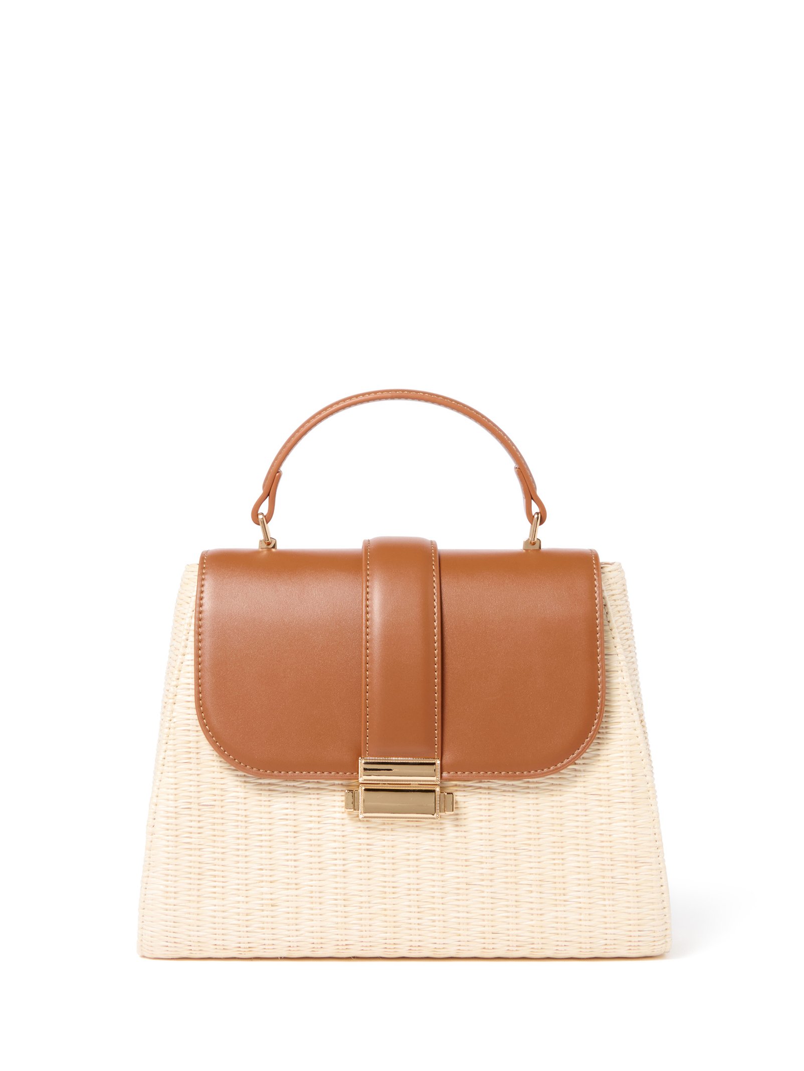 Billie Basket Top Handle Bag