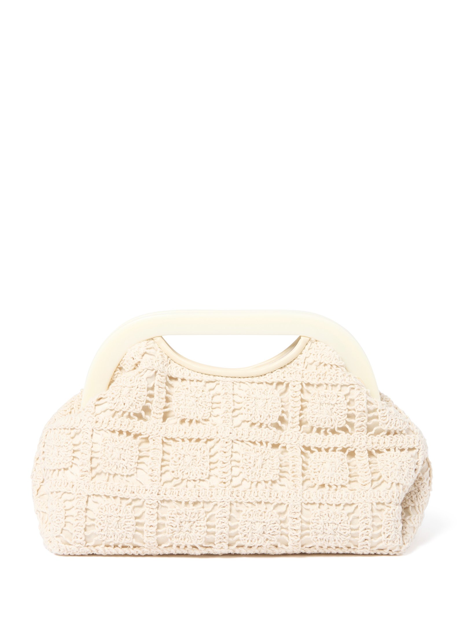 Macy Macrame Clutch