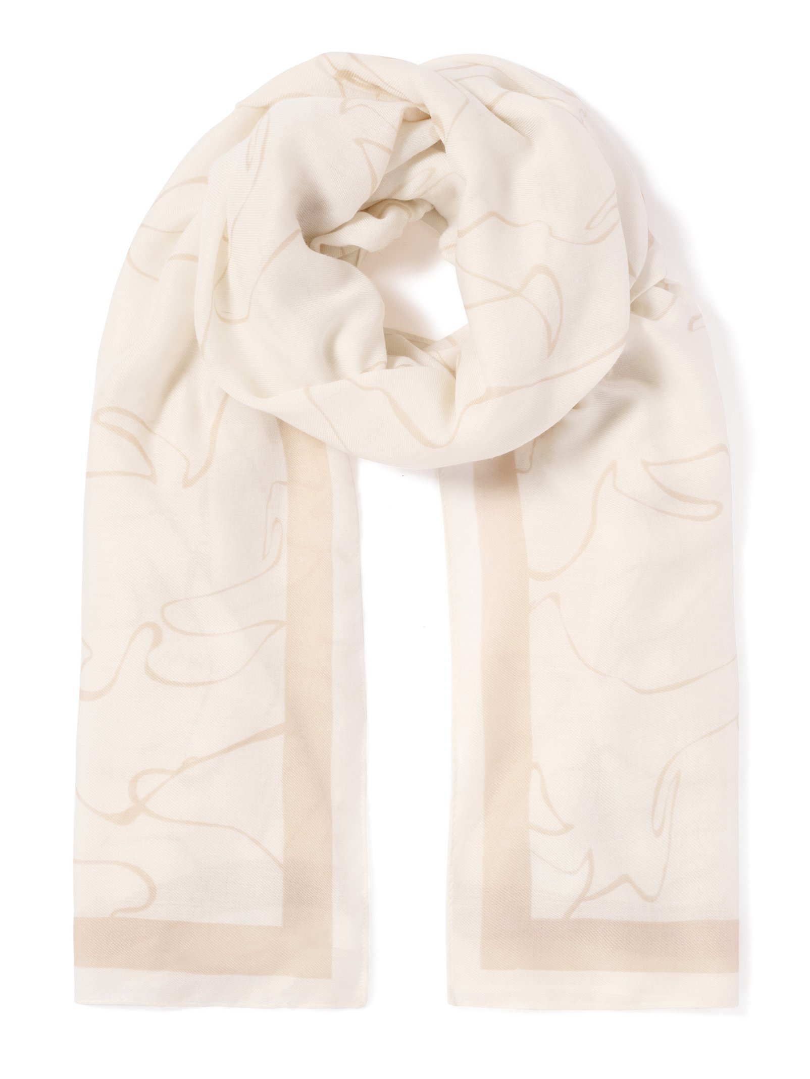 Nora Lightweight Printed Scarf
