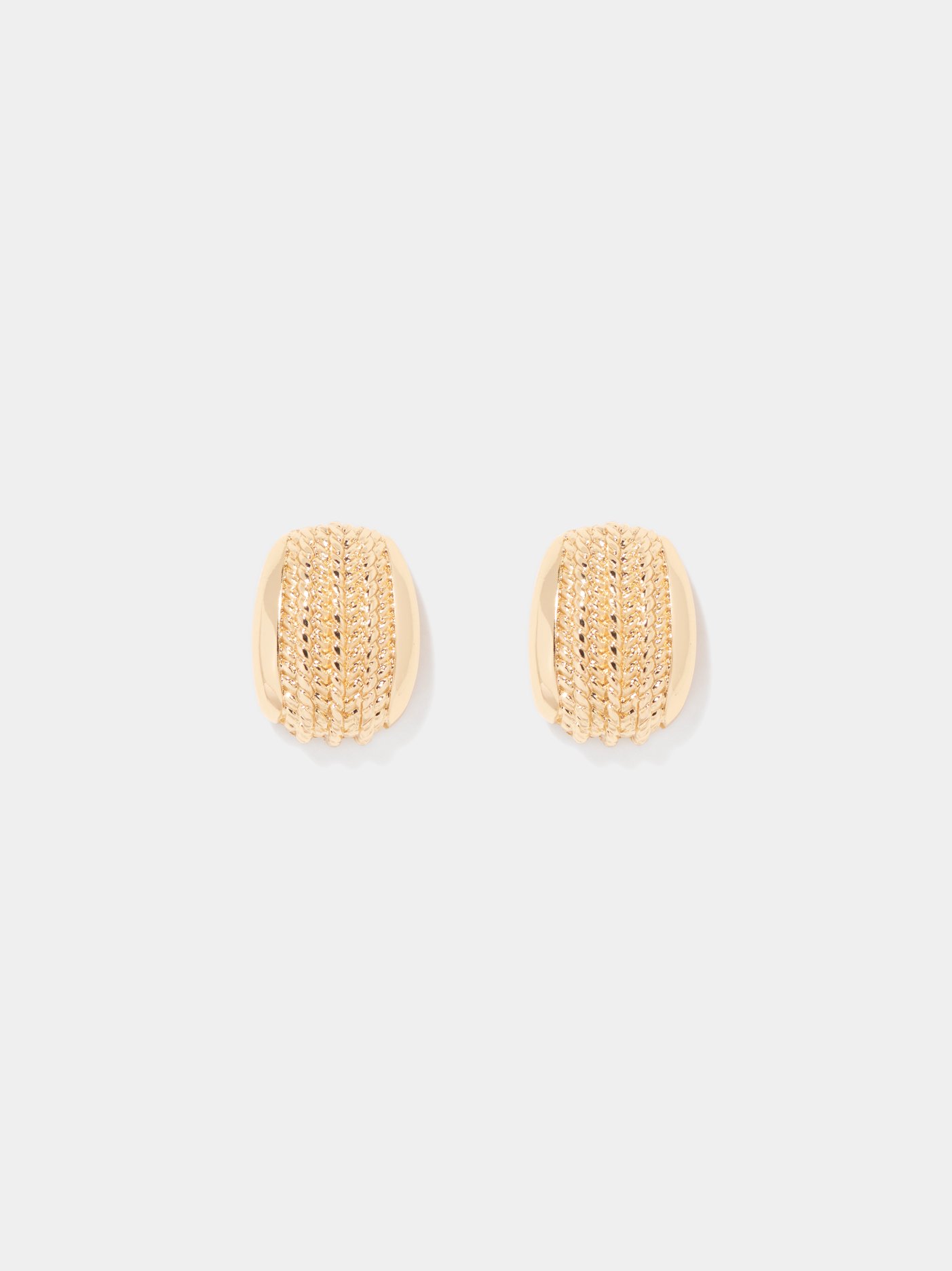 Signature Tansy Texture Stud Earring