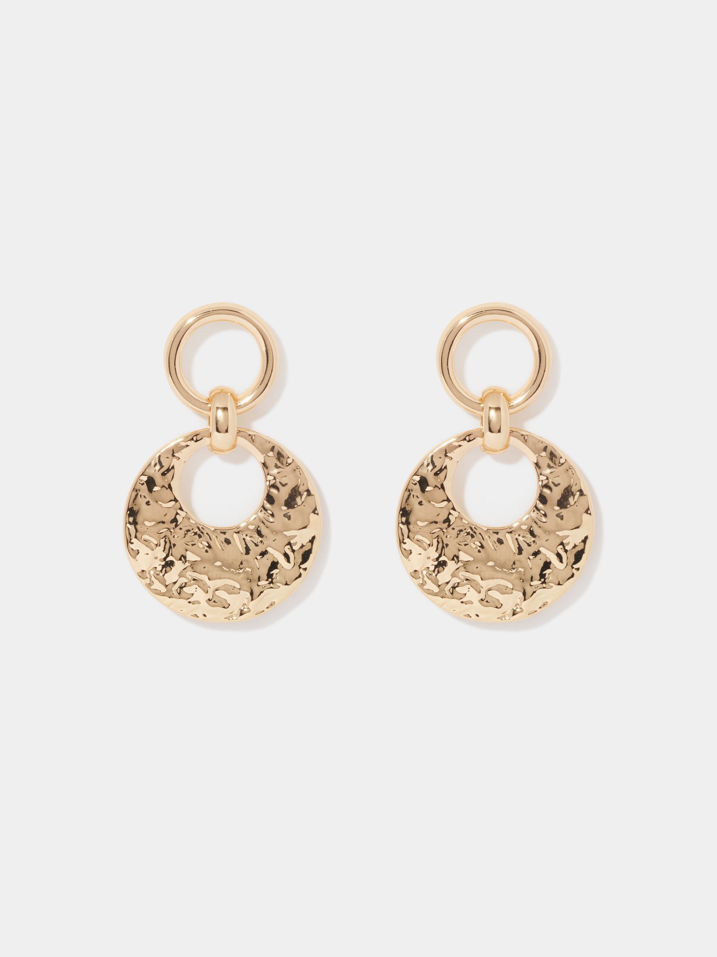 Signature Tasha Texture Hoop Earring