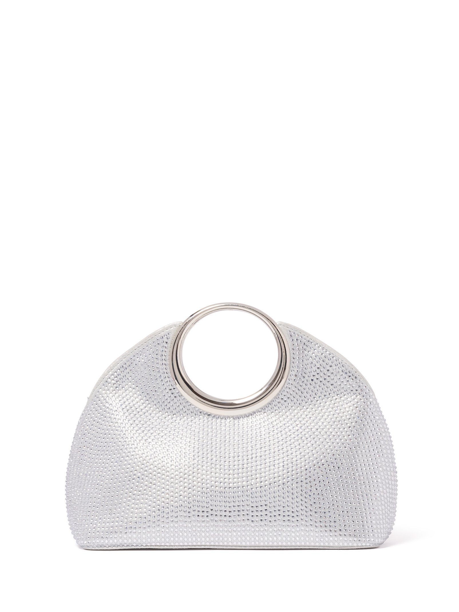 Rachel Round Handle Sparkle Clutch