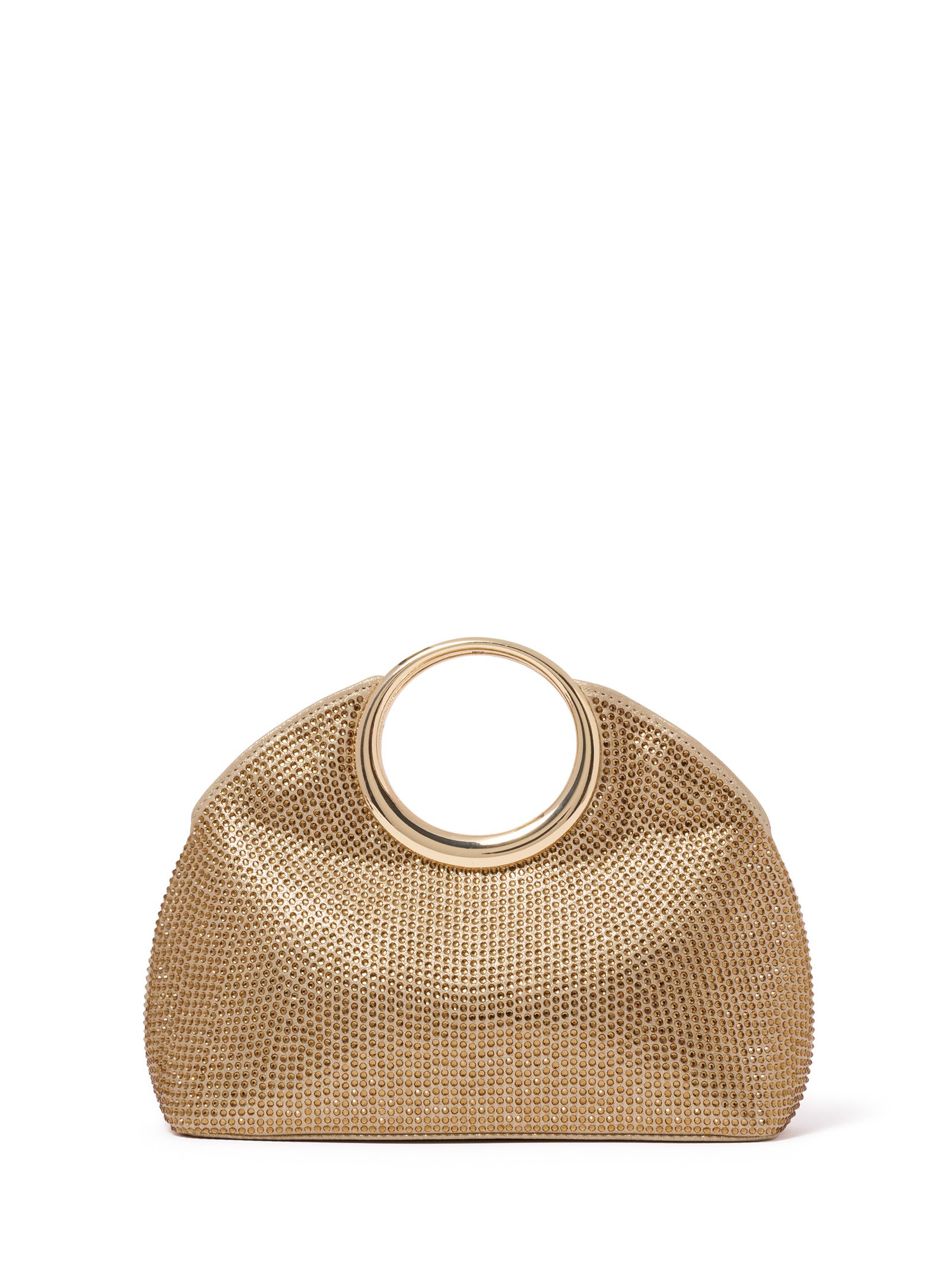 Rachel Round Handle Sparkle Clutch
