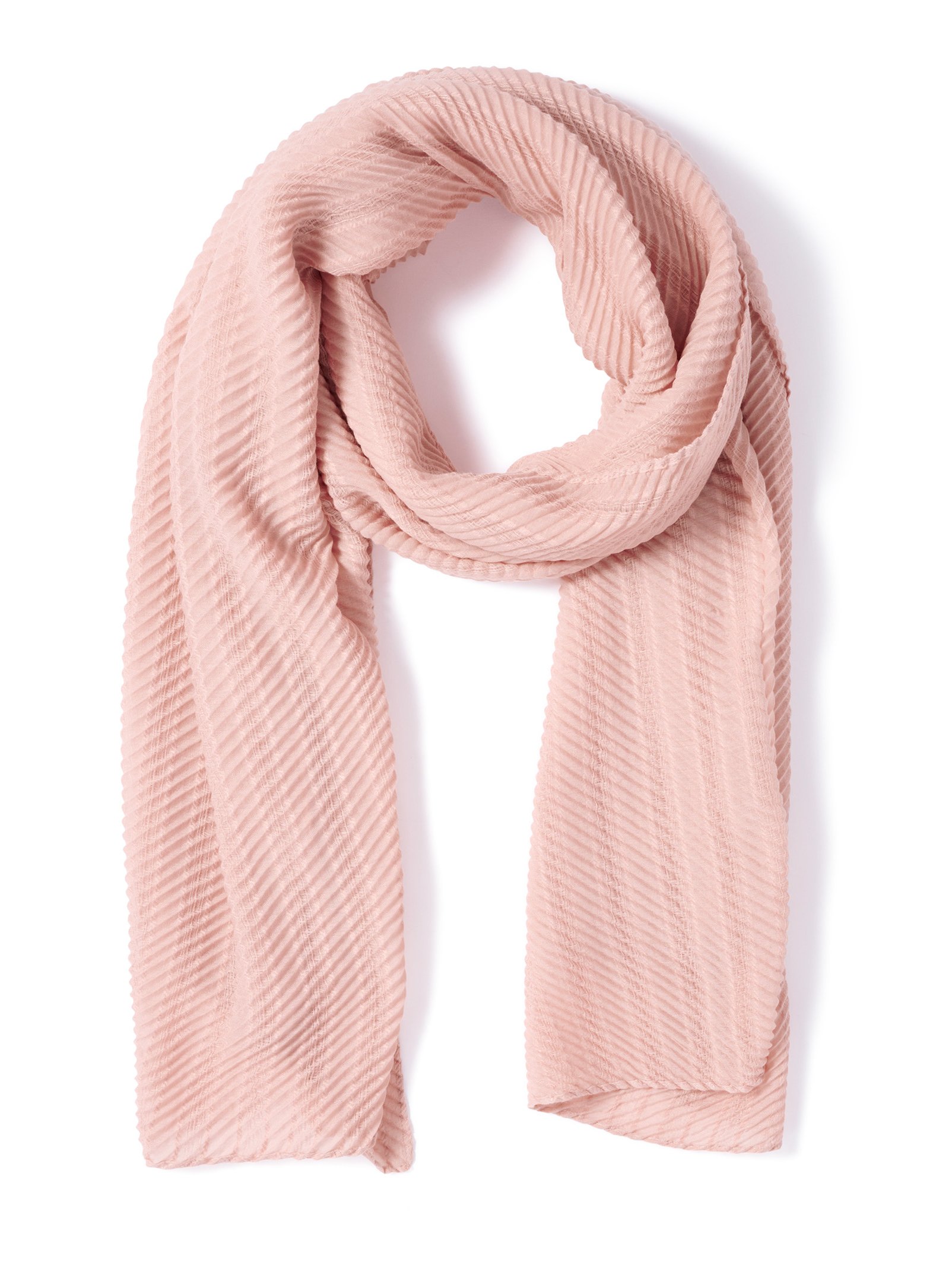 Pia Pleated Evening Scarf