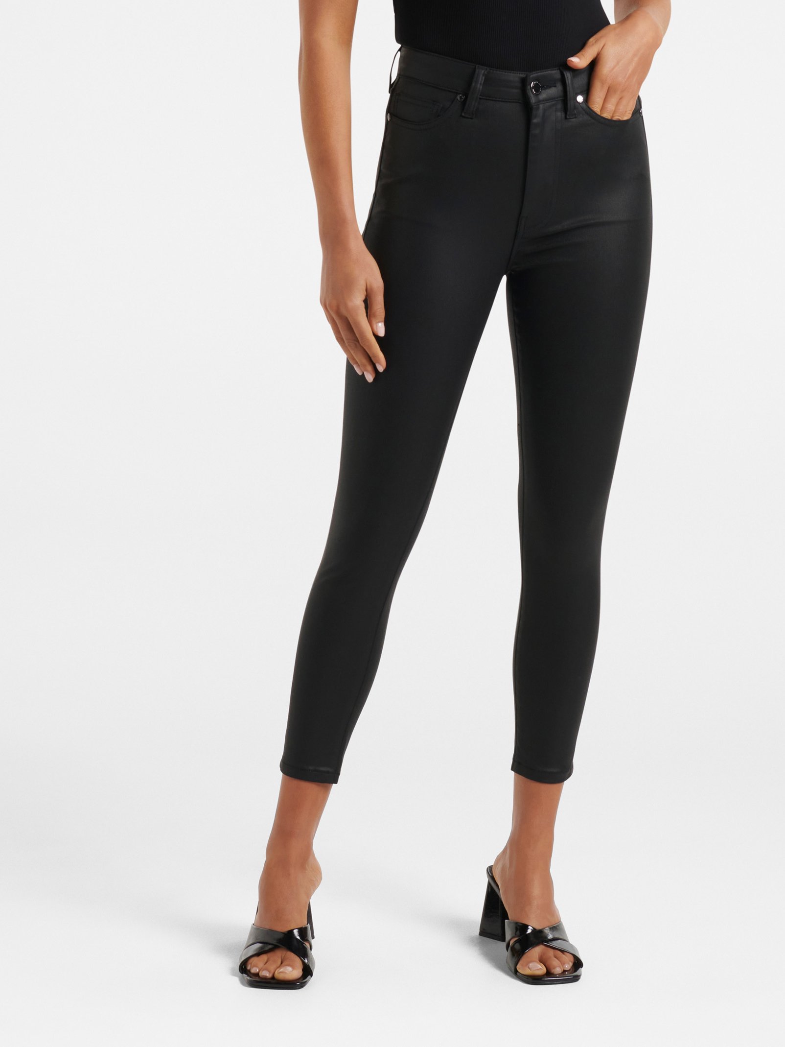 Bella Cropped High Rise Skinny Jean
