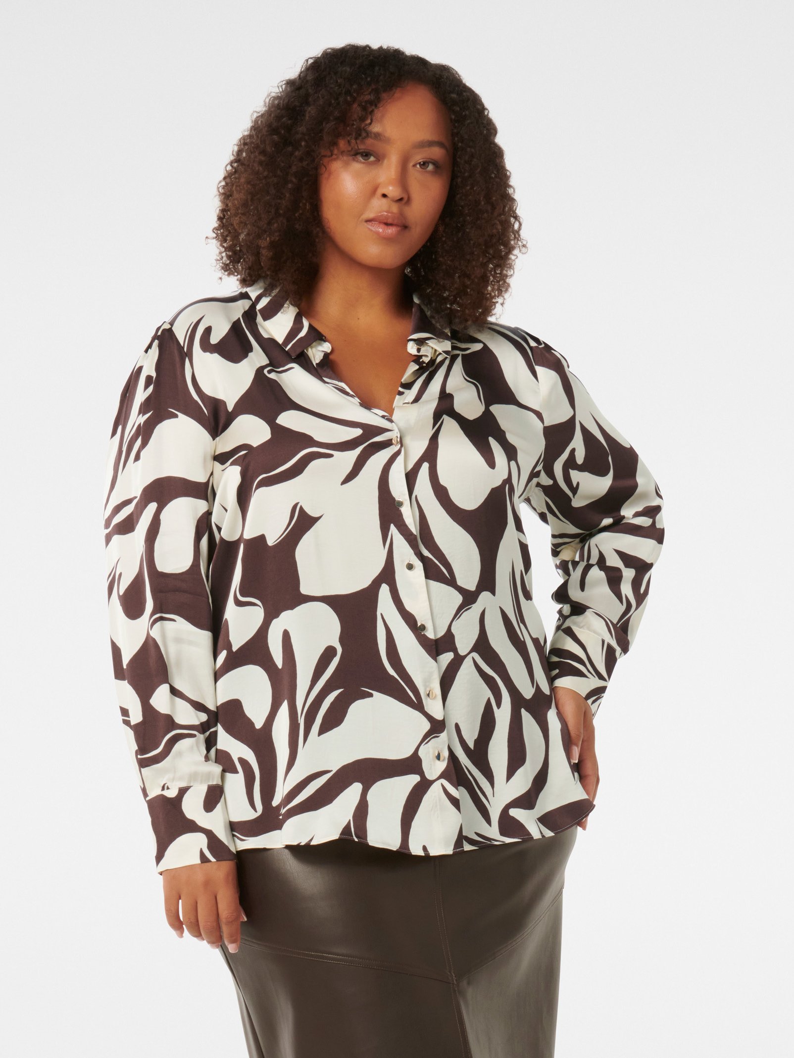 Lila Curve Longline Shirt