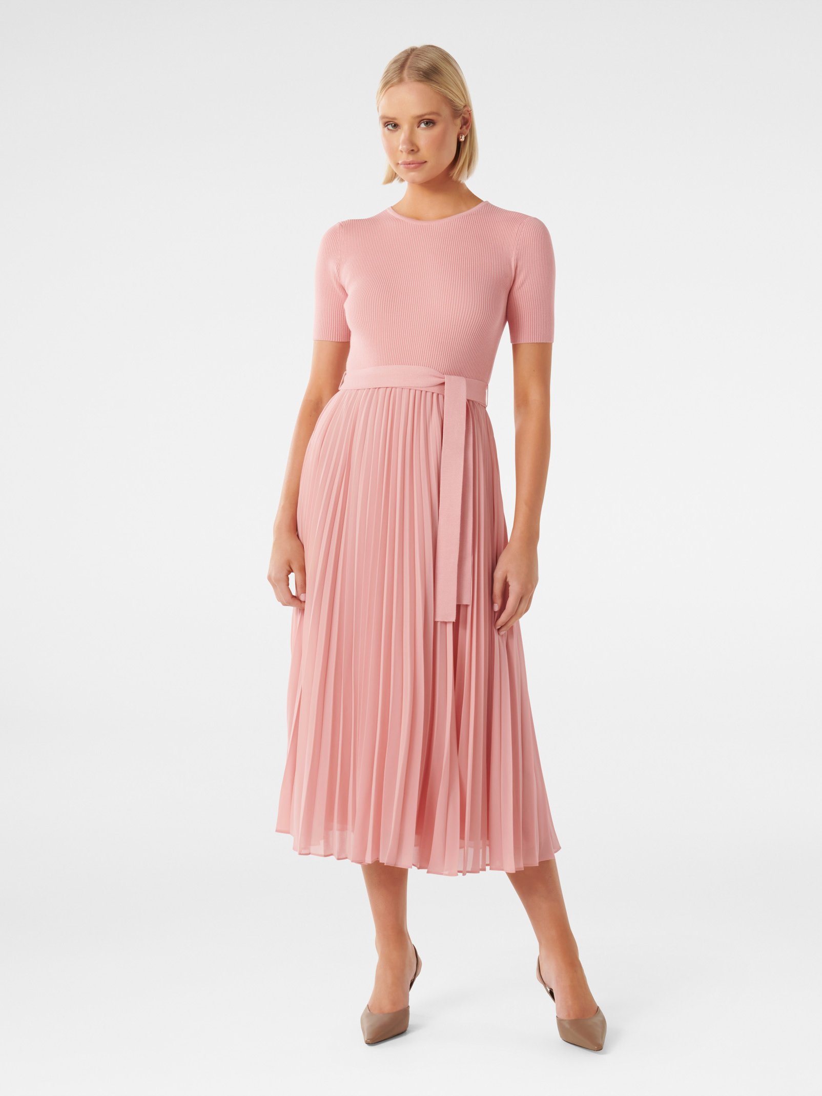 Penelope Half Sleeve Knit Dress