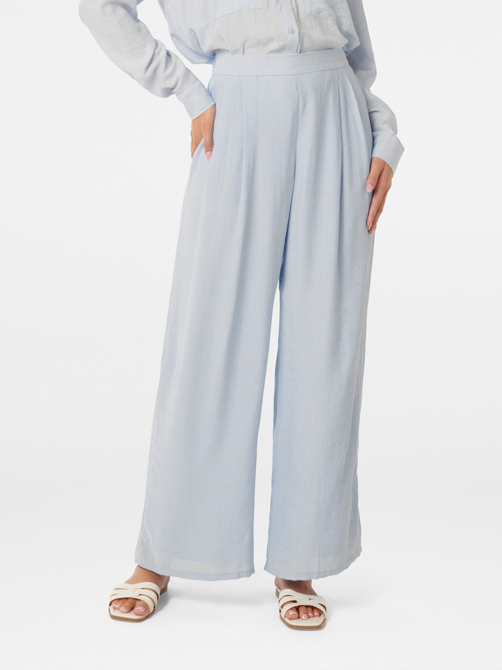Emery Crinkle Wide Leg Pant