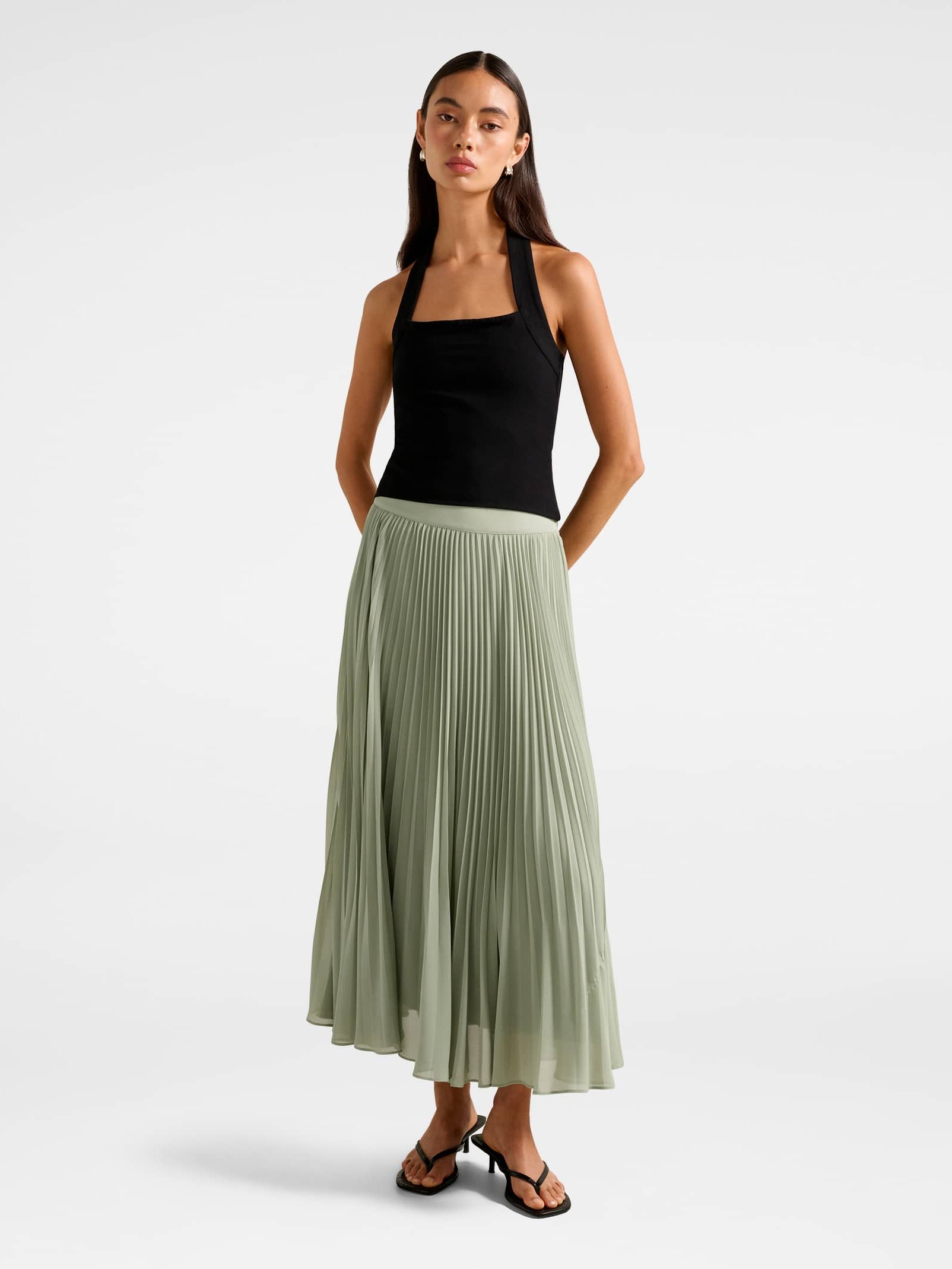 Aurora Pleated Skirt
