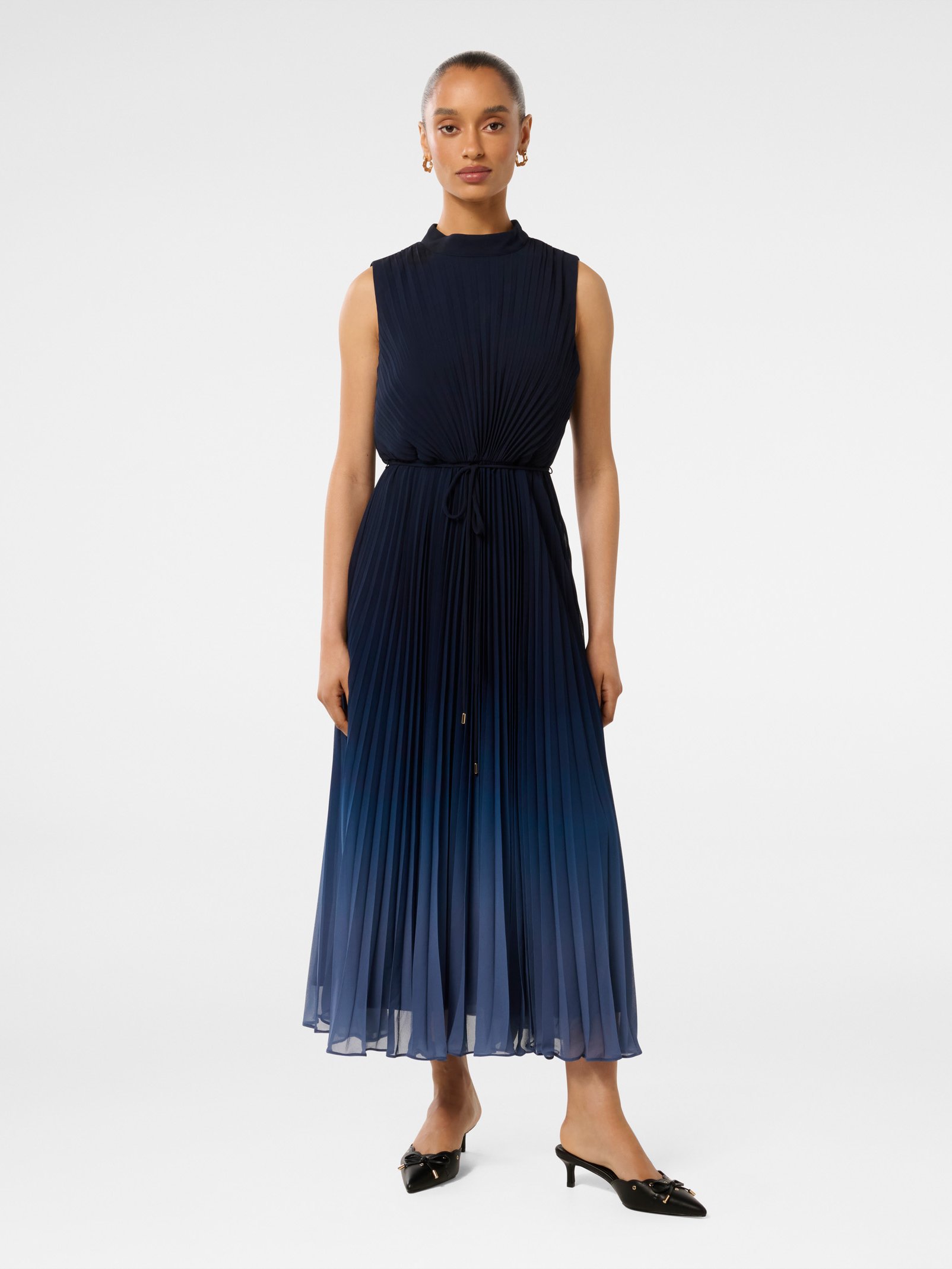 Phillipa Petite Pleated Midi Dress