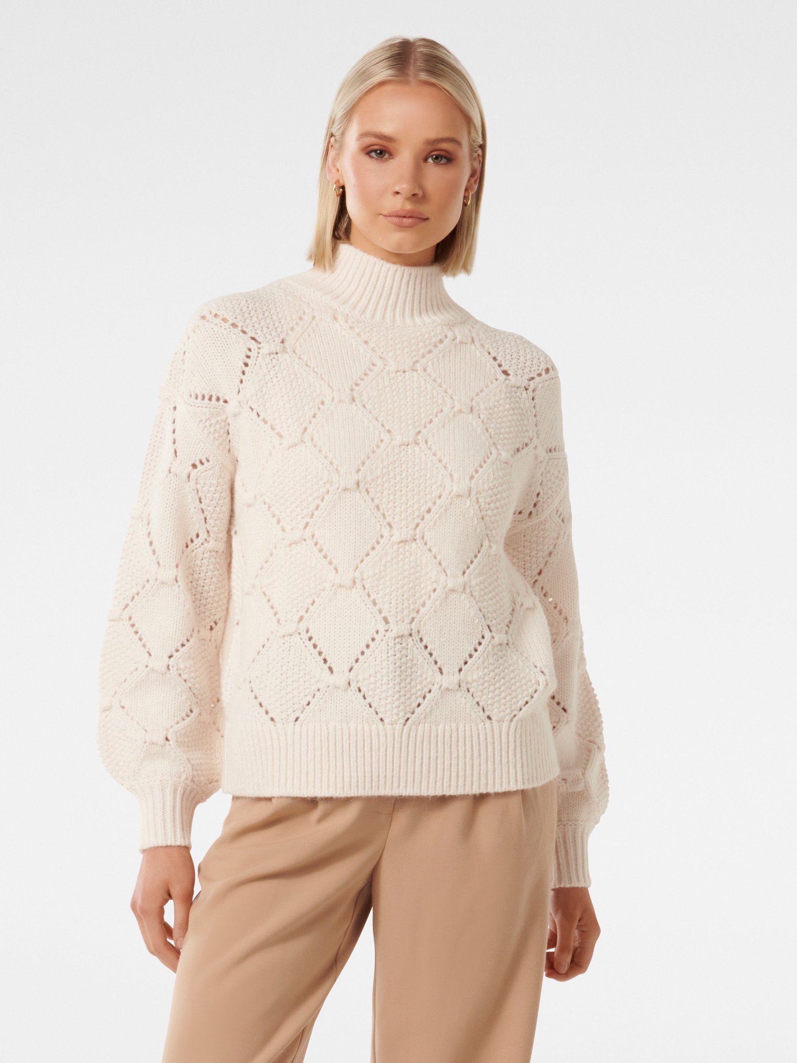 Verity Bobble Stitch Knit Jumper