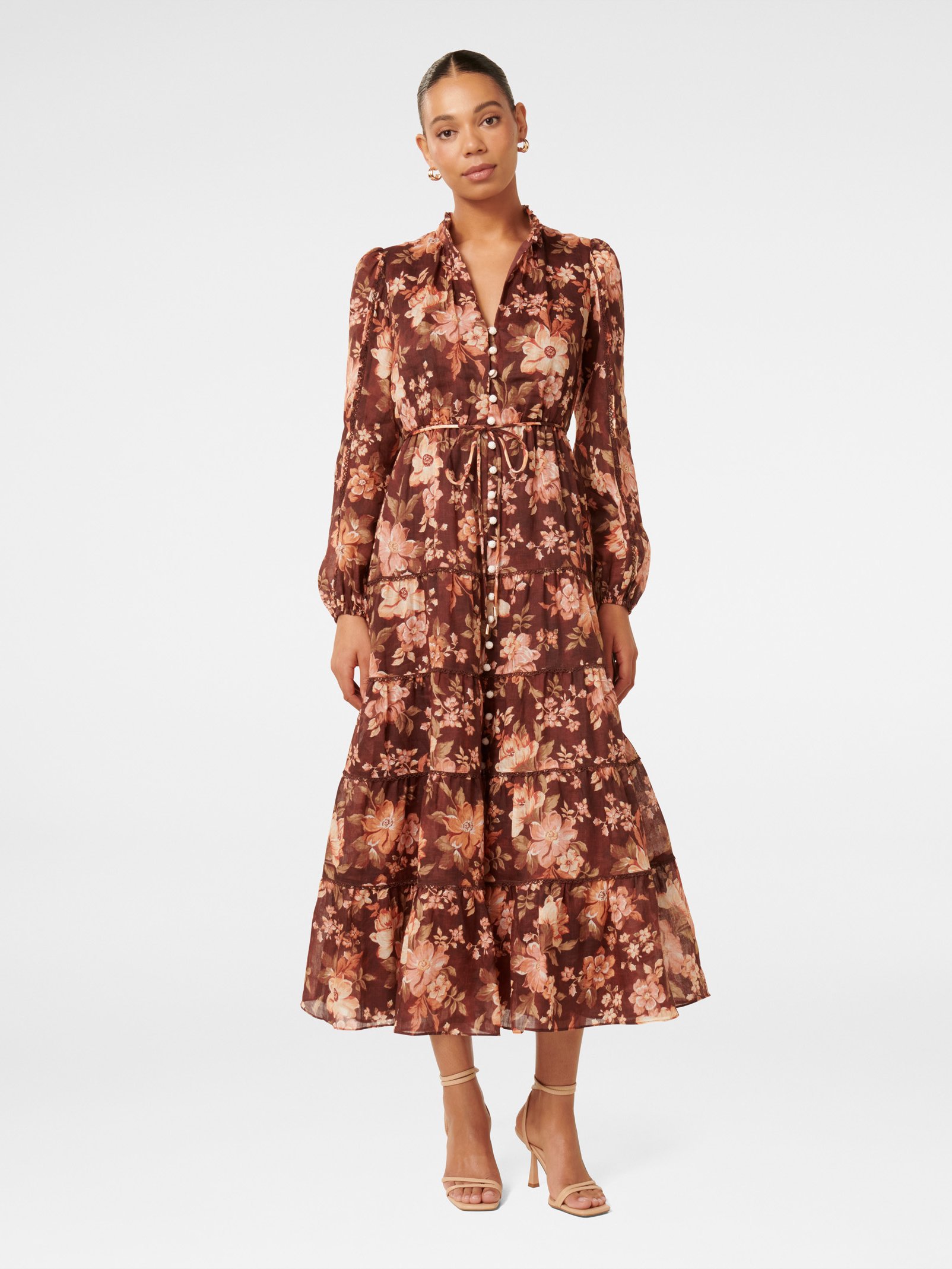 Jessie Button Down Midi Dress