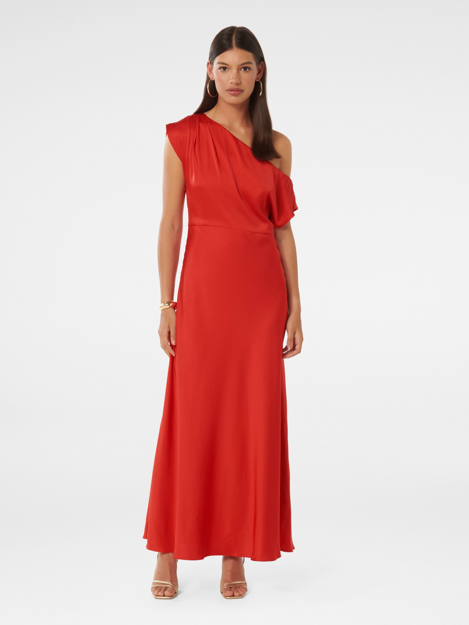 Cara Draped Bodice Maxi Dress