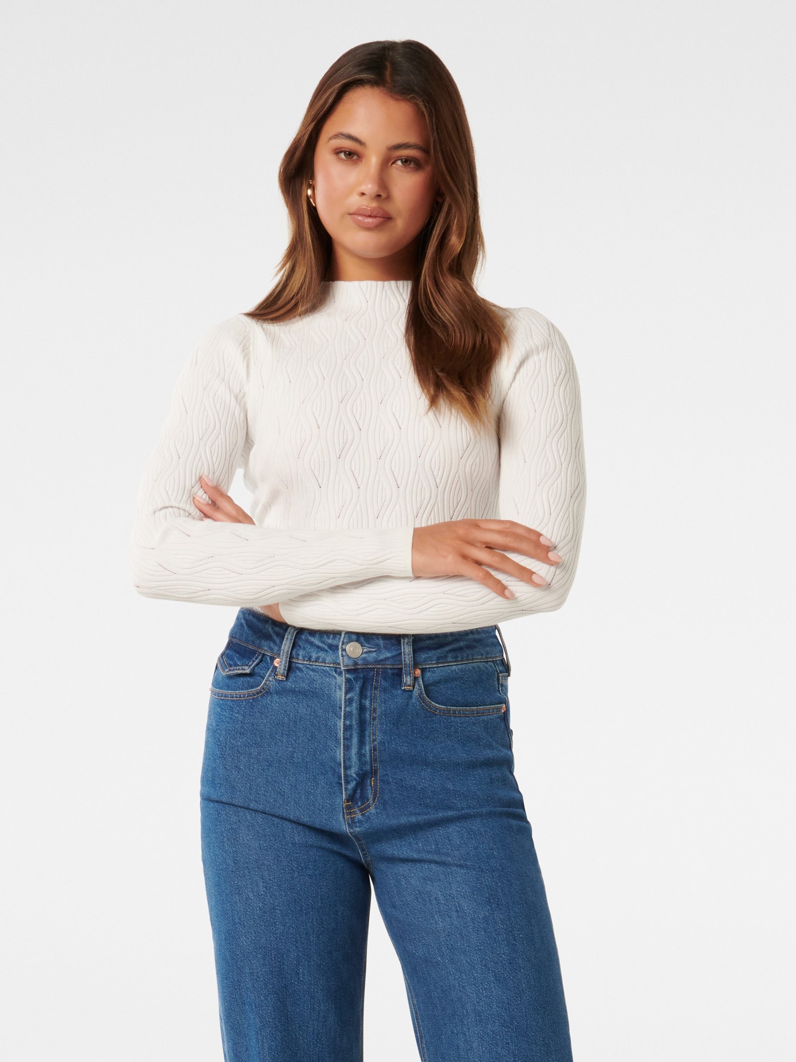 Everley Grown On Neck Jumper