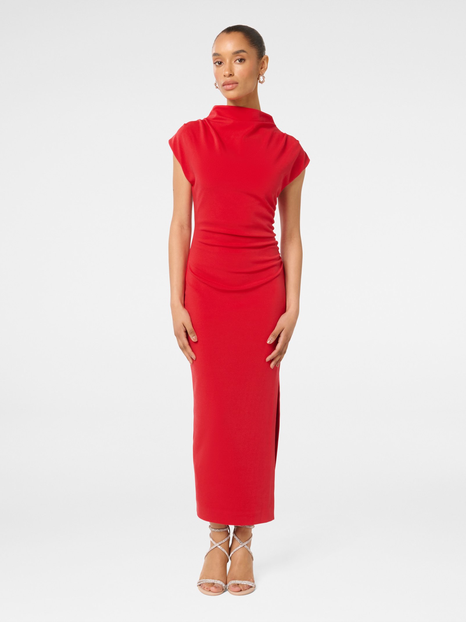 Samantha Petite Bodycon Midi Dress