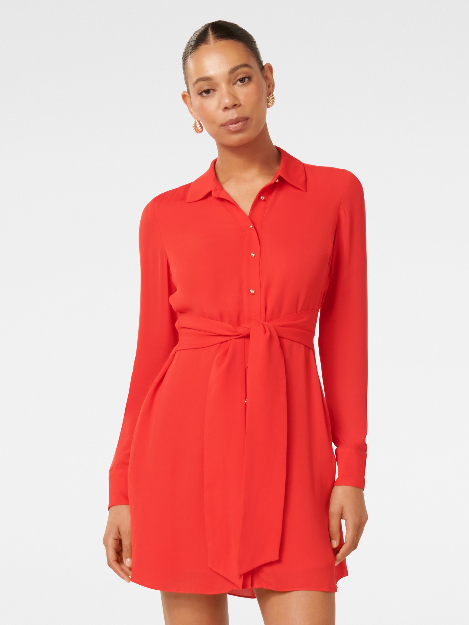 Sherri Mini Shirt Dress