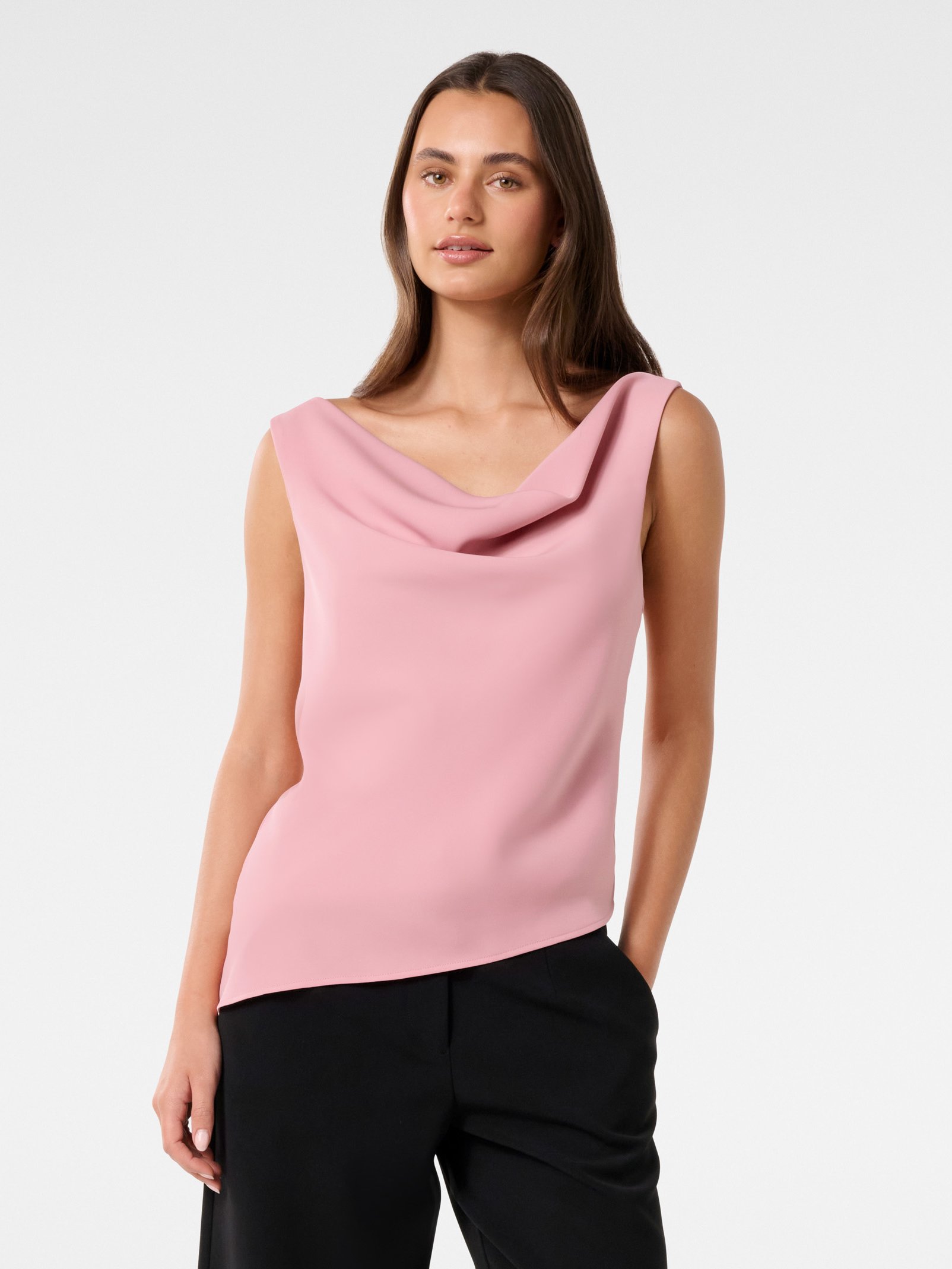 Kalinda Cowl Drape Tank