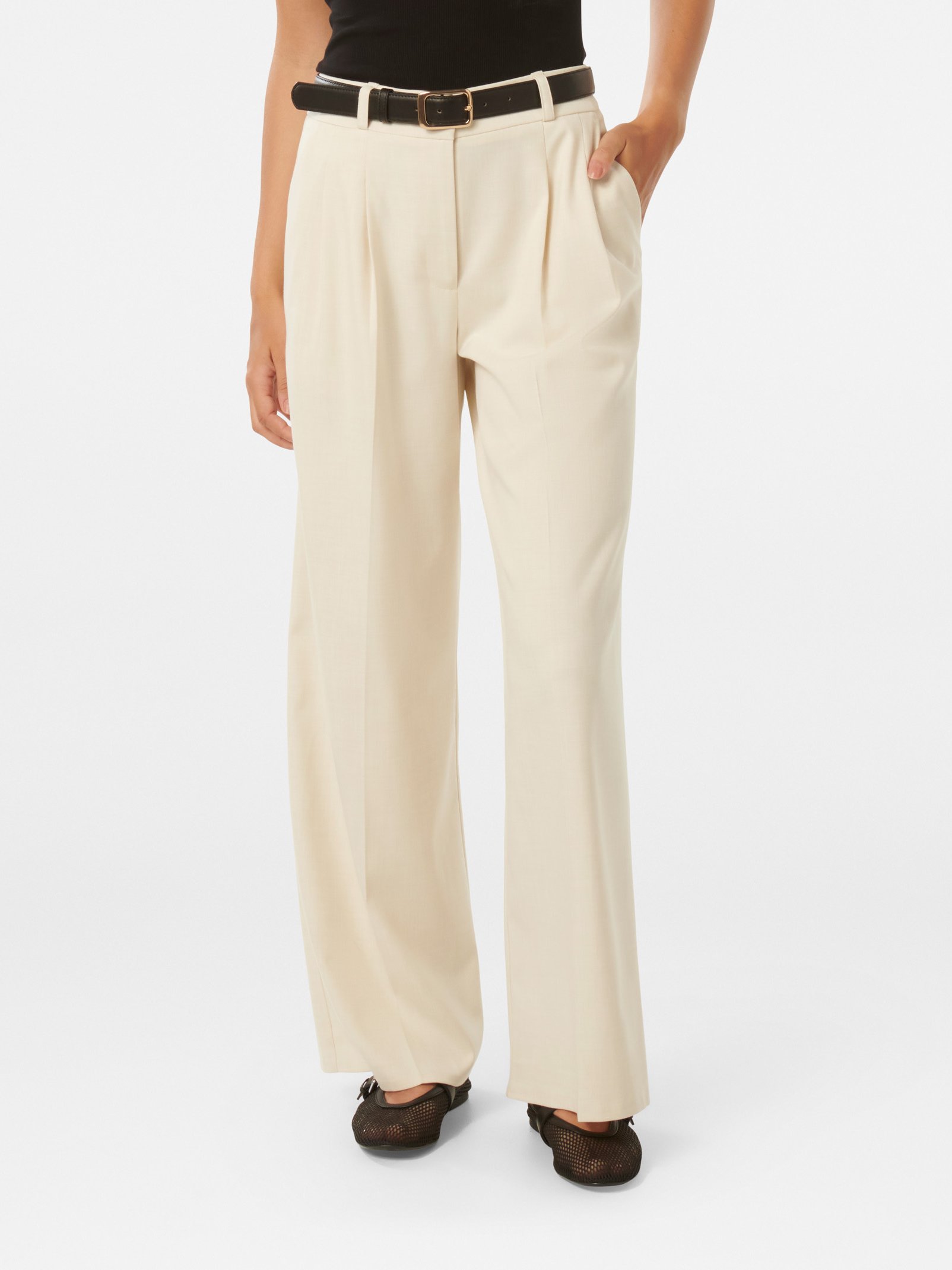 Edweena Belted Wide Leg Pant