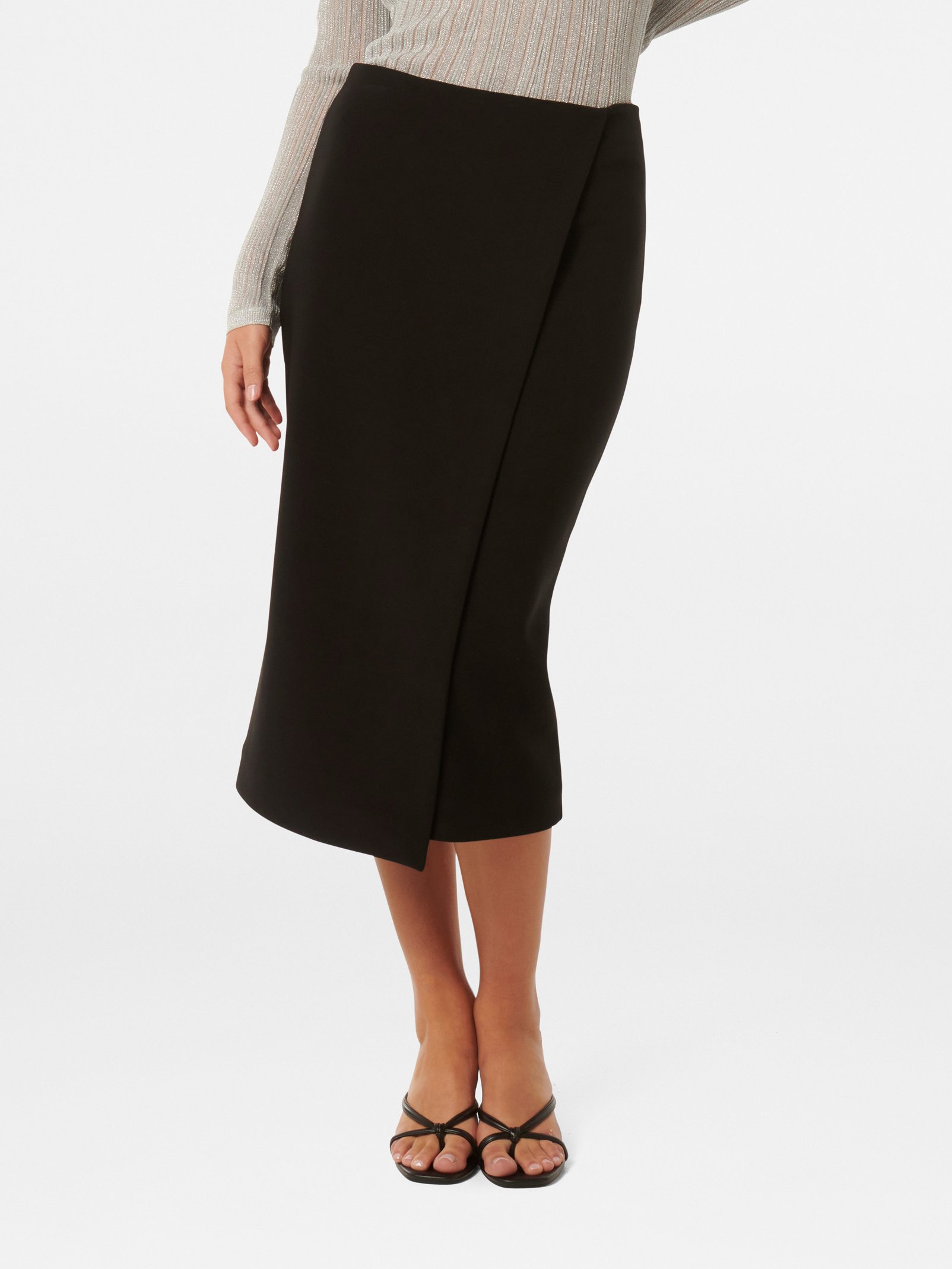 Camilla Crepe Midi Skirt