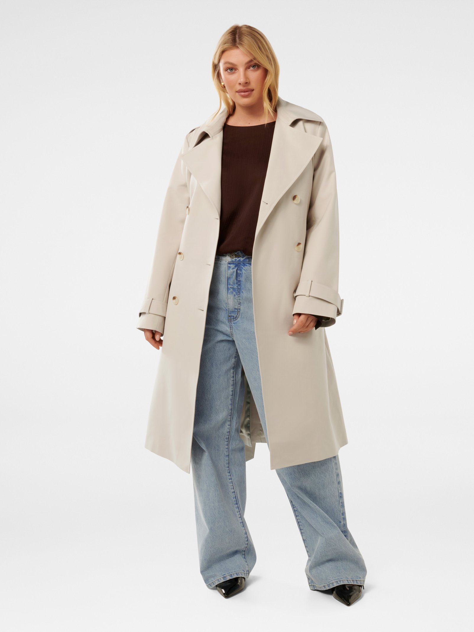Maggie Curve Fashion Trench Coat